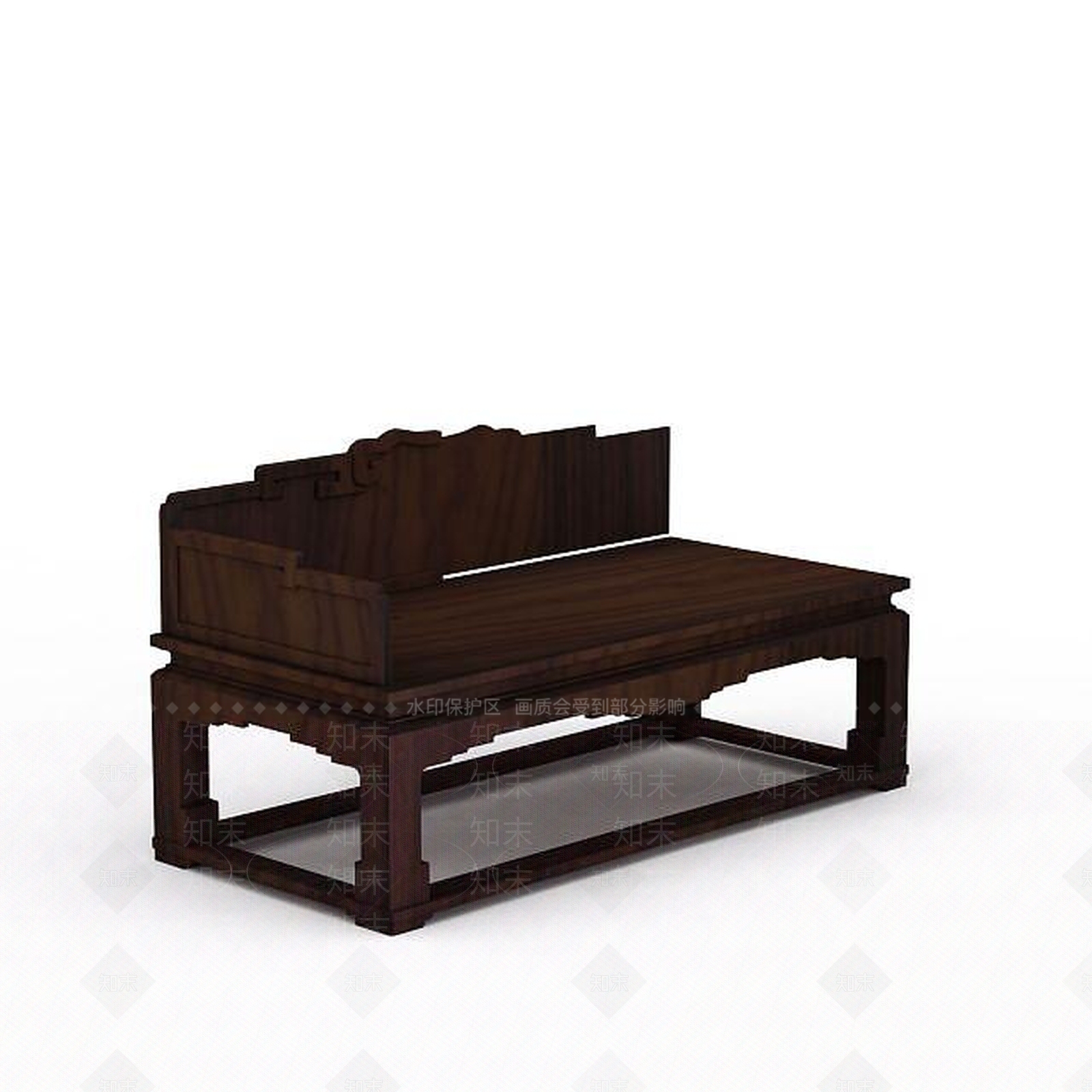 现代书桌椅3D模型下载【ID:1194741469】