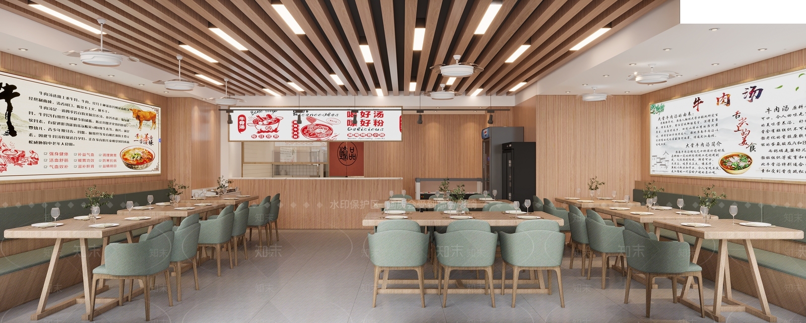 现代快餐店3D模型下载【ID:1194742144】