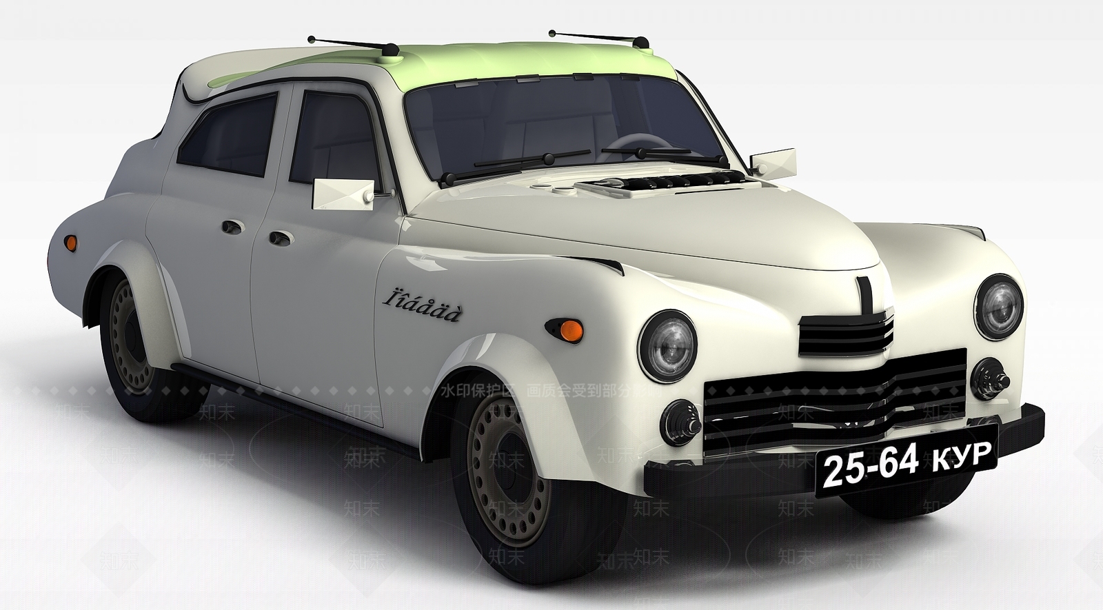 现代汽车3D模型下载【ID:1194742014】