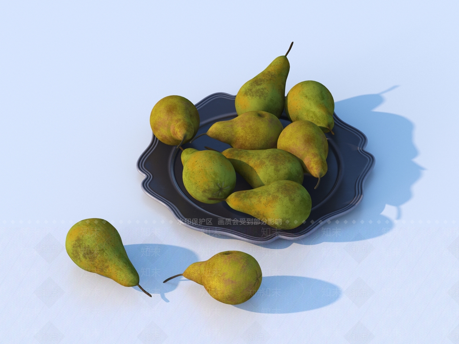 酒水食物3D模型下载【ID:1194745100】