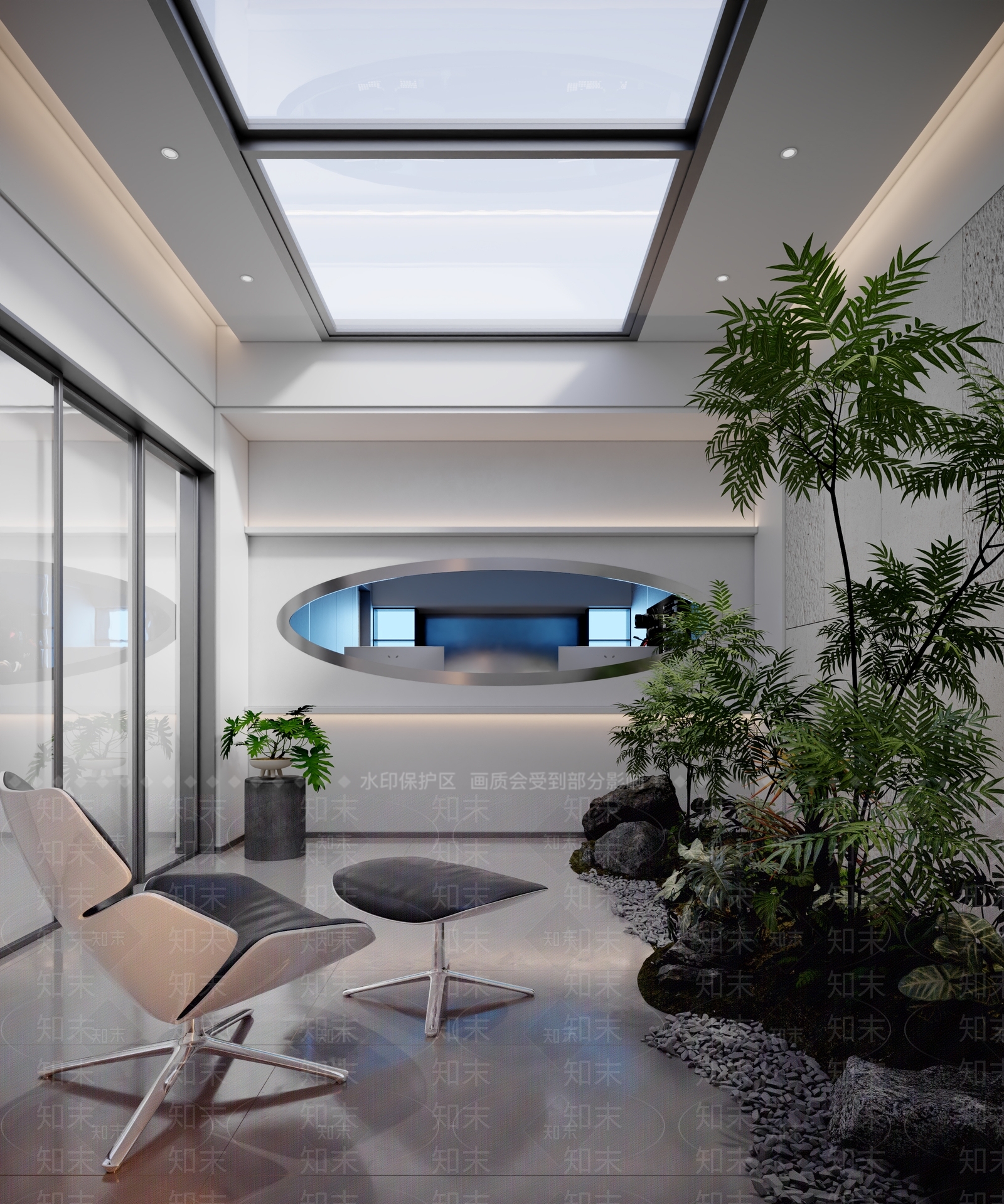 现代阳台3D模型下载【ID:1194748513】