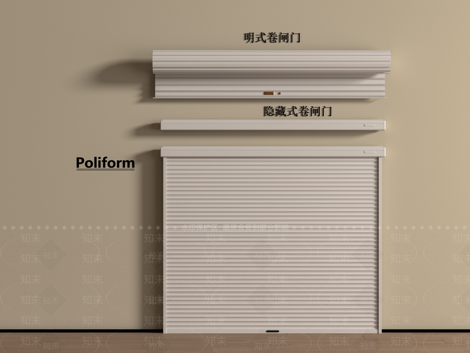 卷帘门3D模型下载【ID:1194749232】