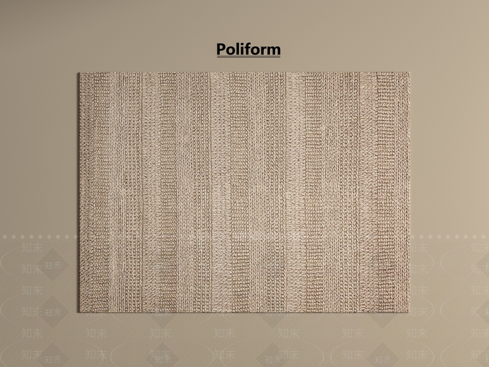 侘寂地毯SU模型下载【ID:1194751017】