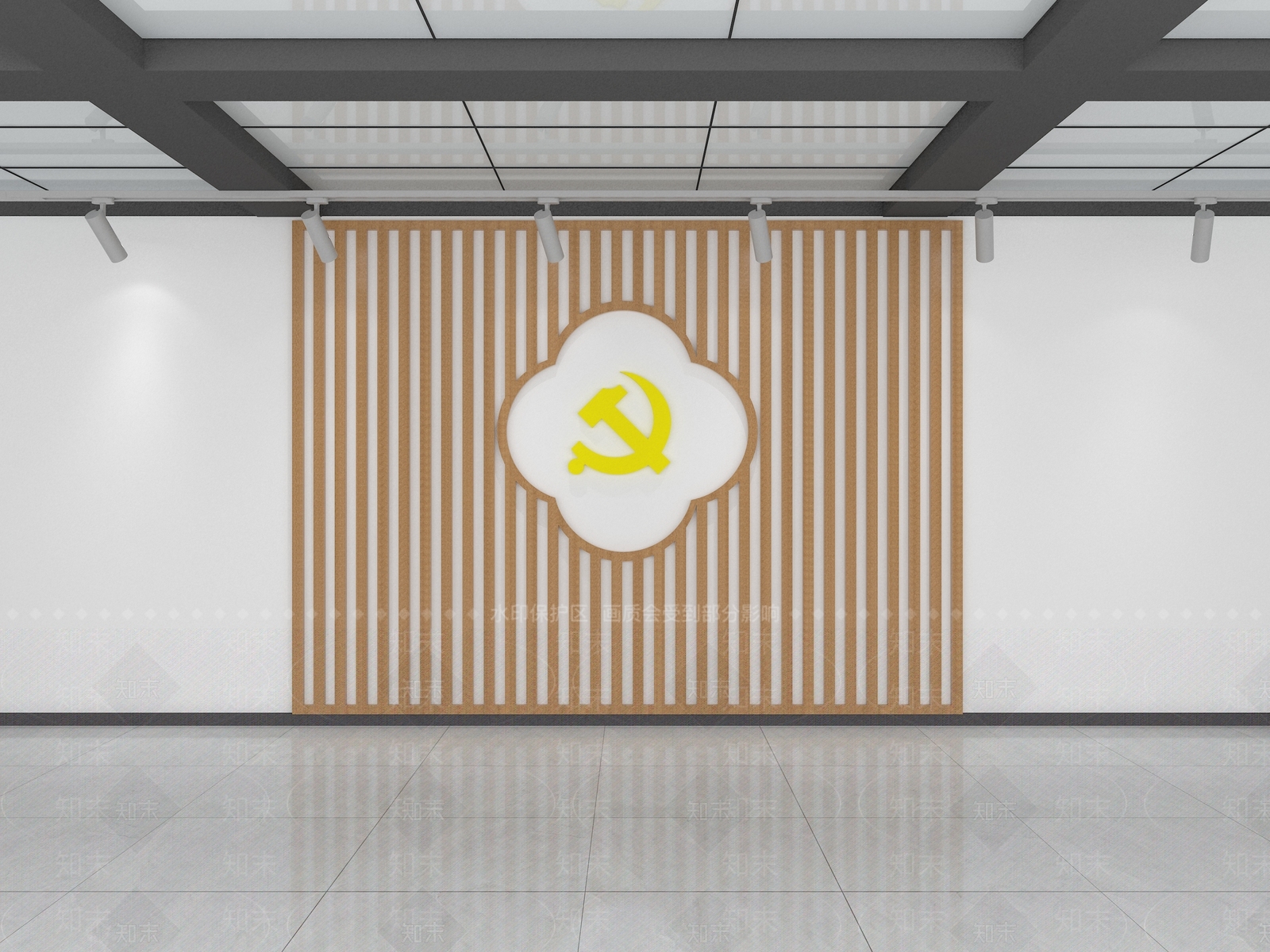 新中式文化墙SU模型下载【ID:1194752413】