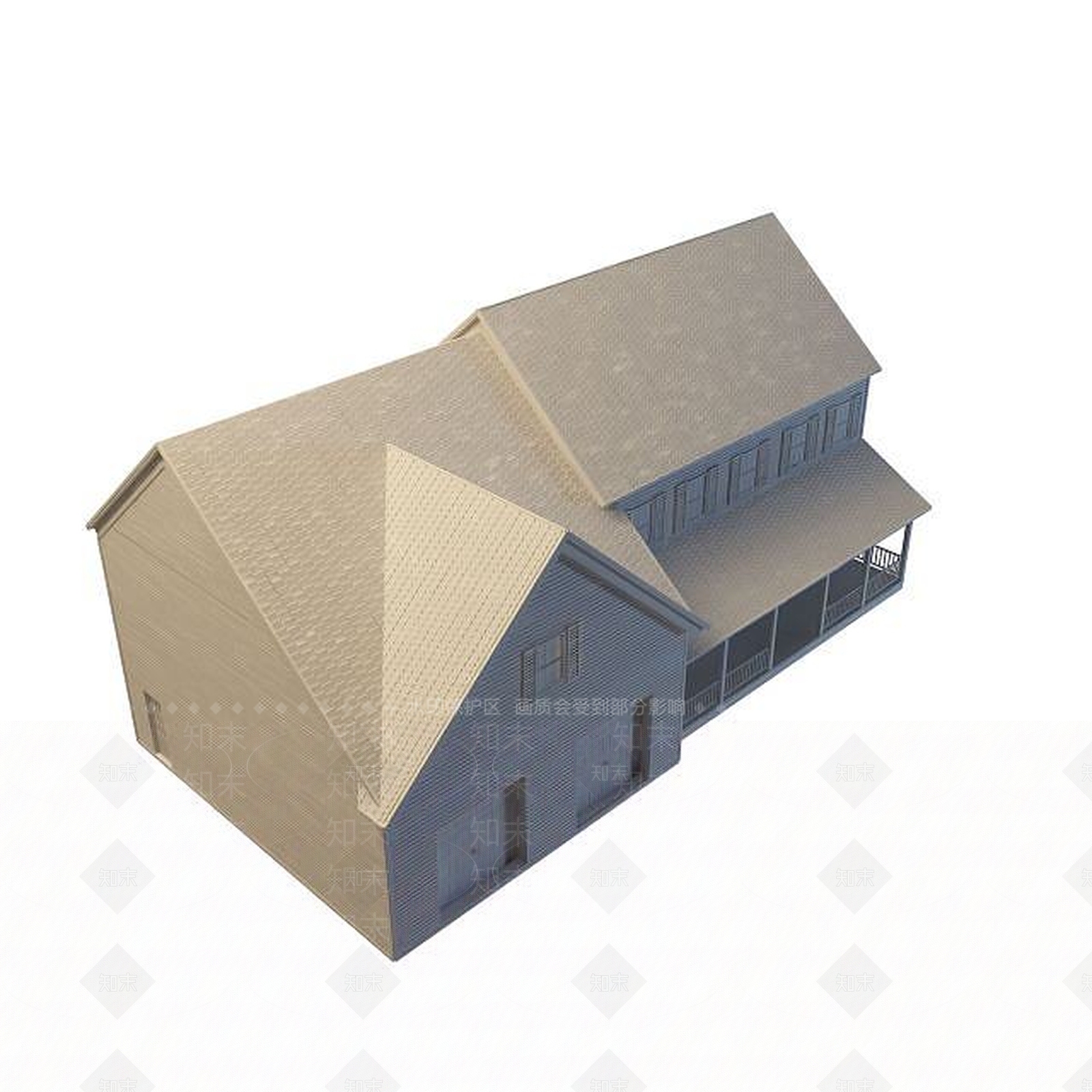现代楼3D模型下载【ID:1194766564】