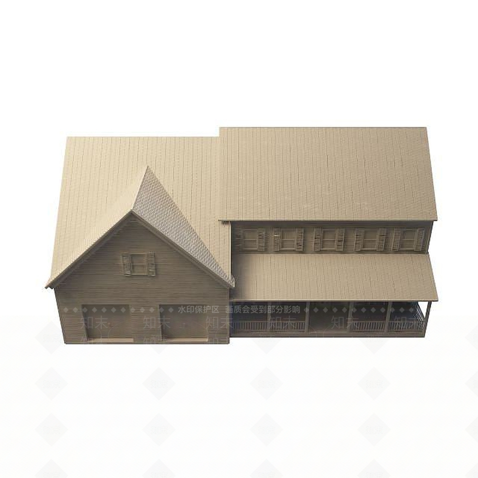 现代楼3D模型下载【ID:1194766564】