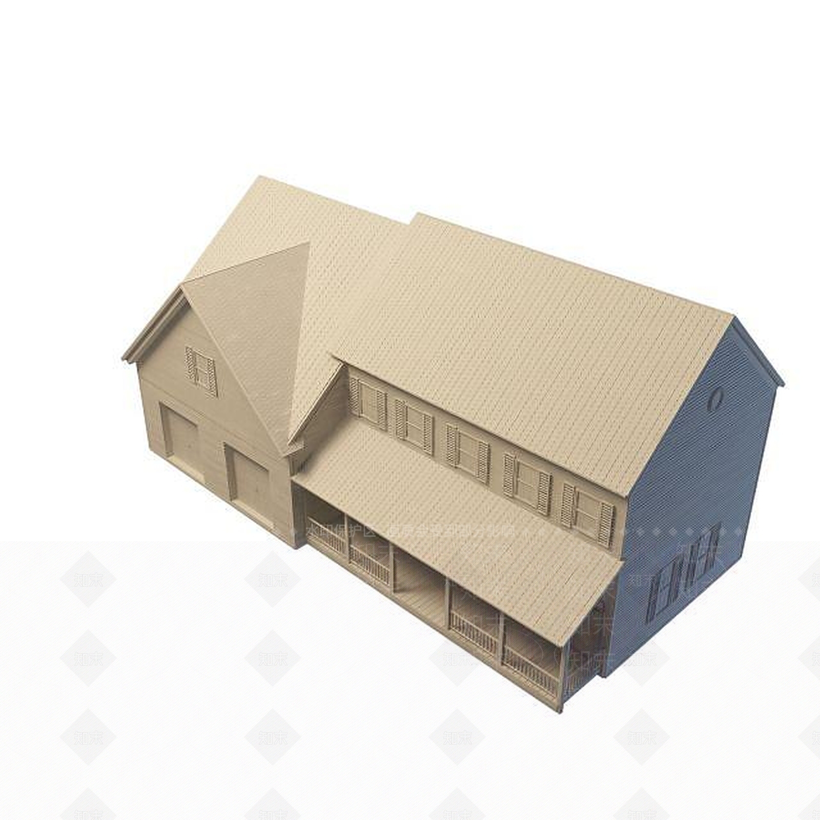 现代楼3D模型下载【ID:1194766564】