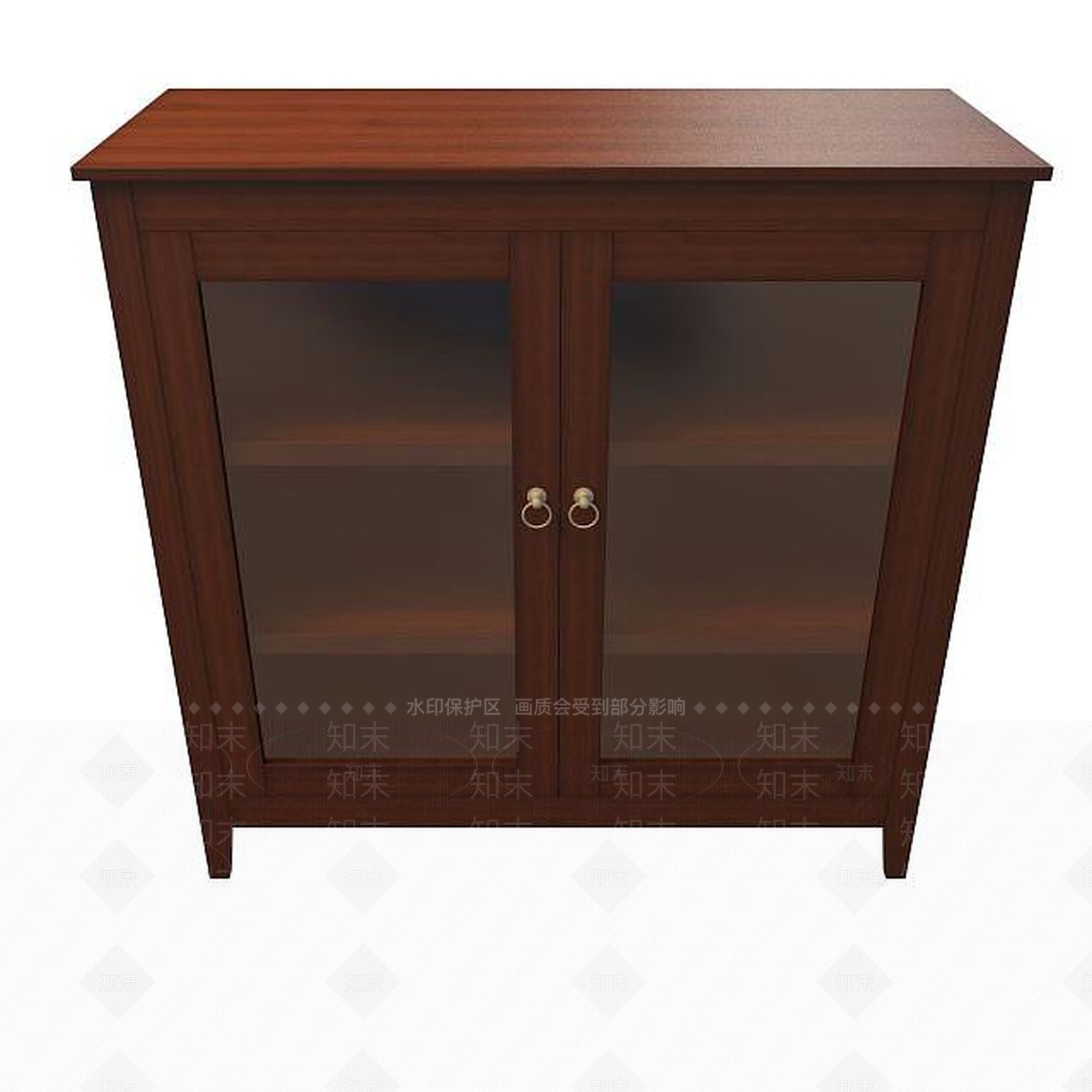 现代简约实木餐柜3D模型下载【ID:1194766956】