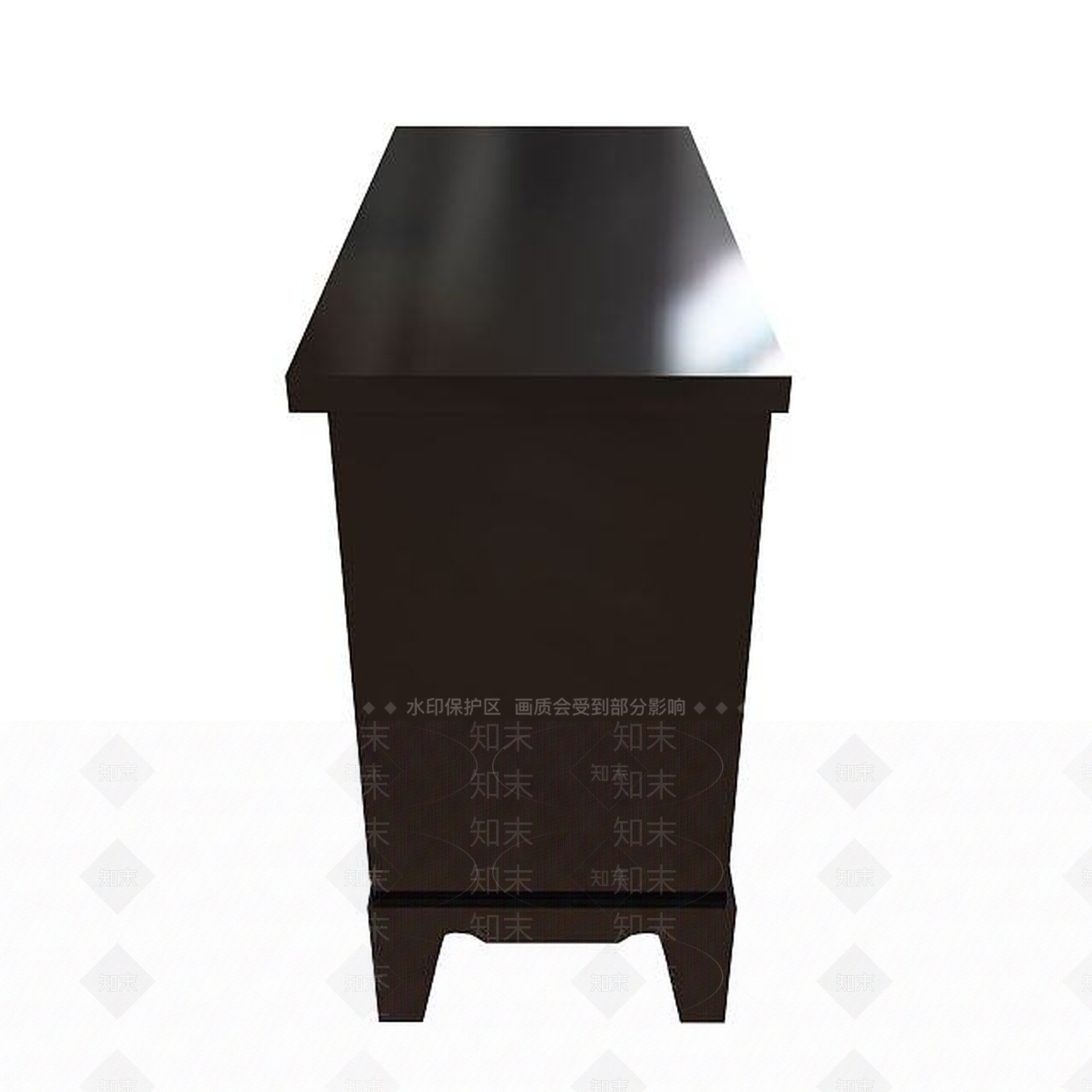 现代古典边柜3D模型下载【ID:1194771107】
