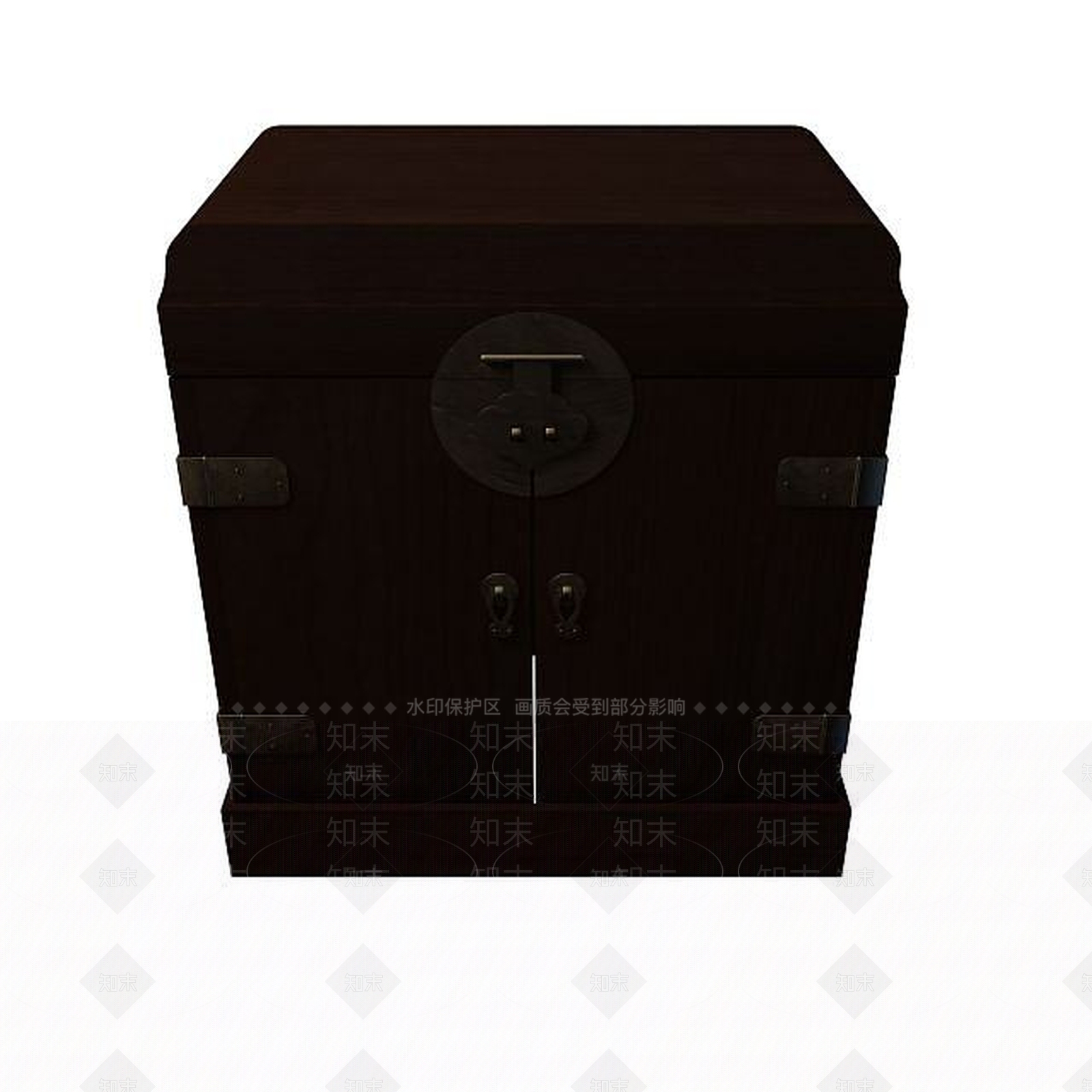 中式边柜3D模型下载【ID:1194771532】
