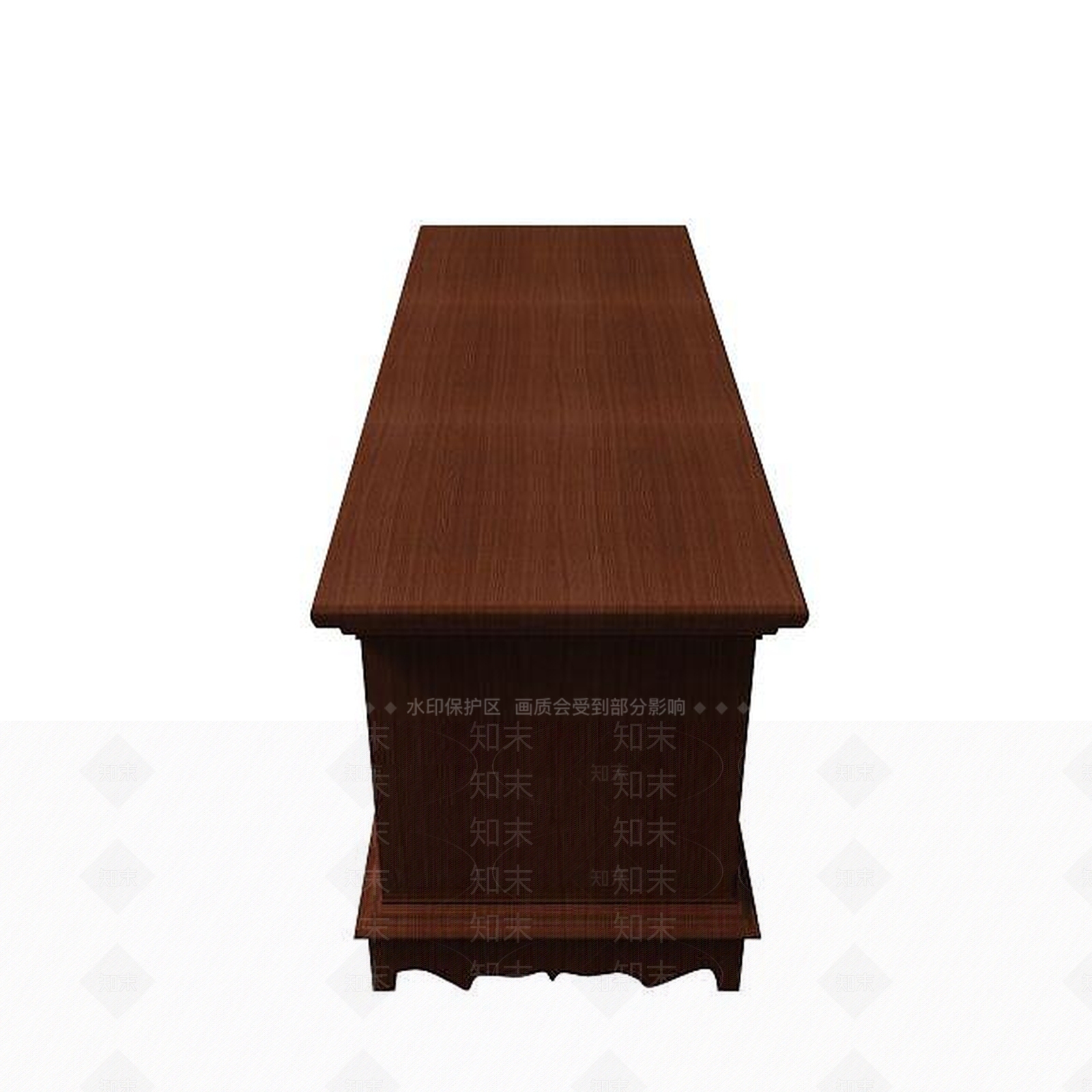现代实木边柜3D模型下载【ID:1194771900】
