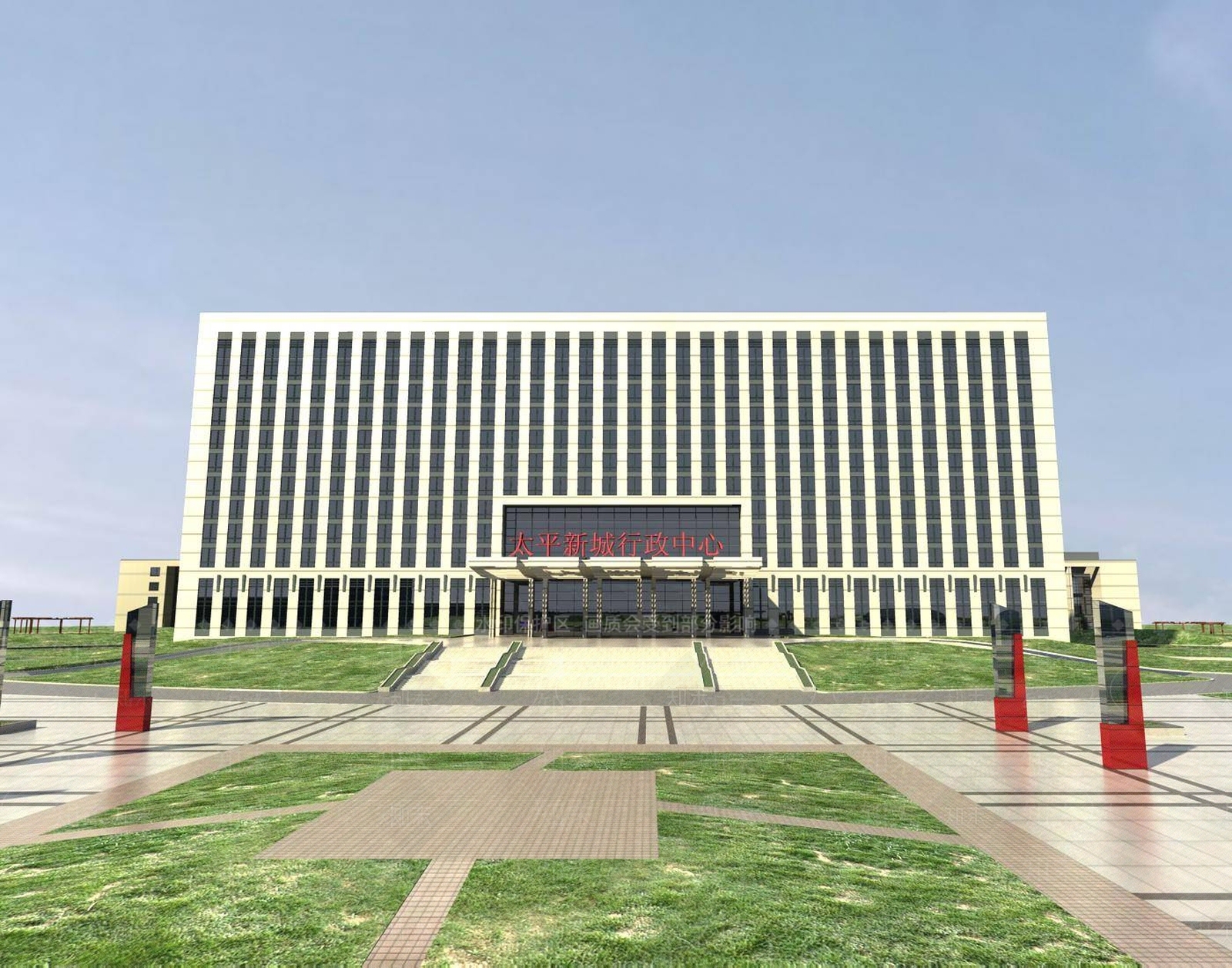 现代其他办公空间3D模型下载【ID:1194772563】