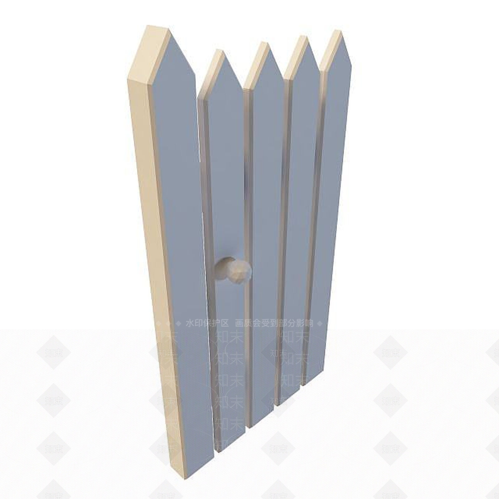 现代园林长椅3D模型下载【ID:1194772509】