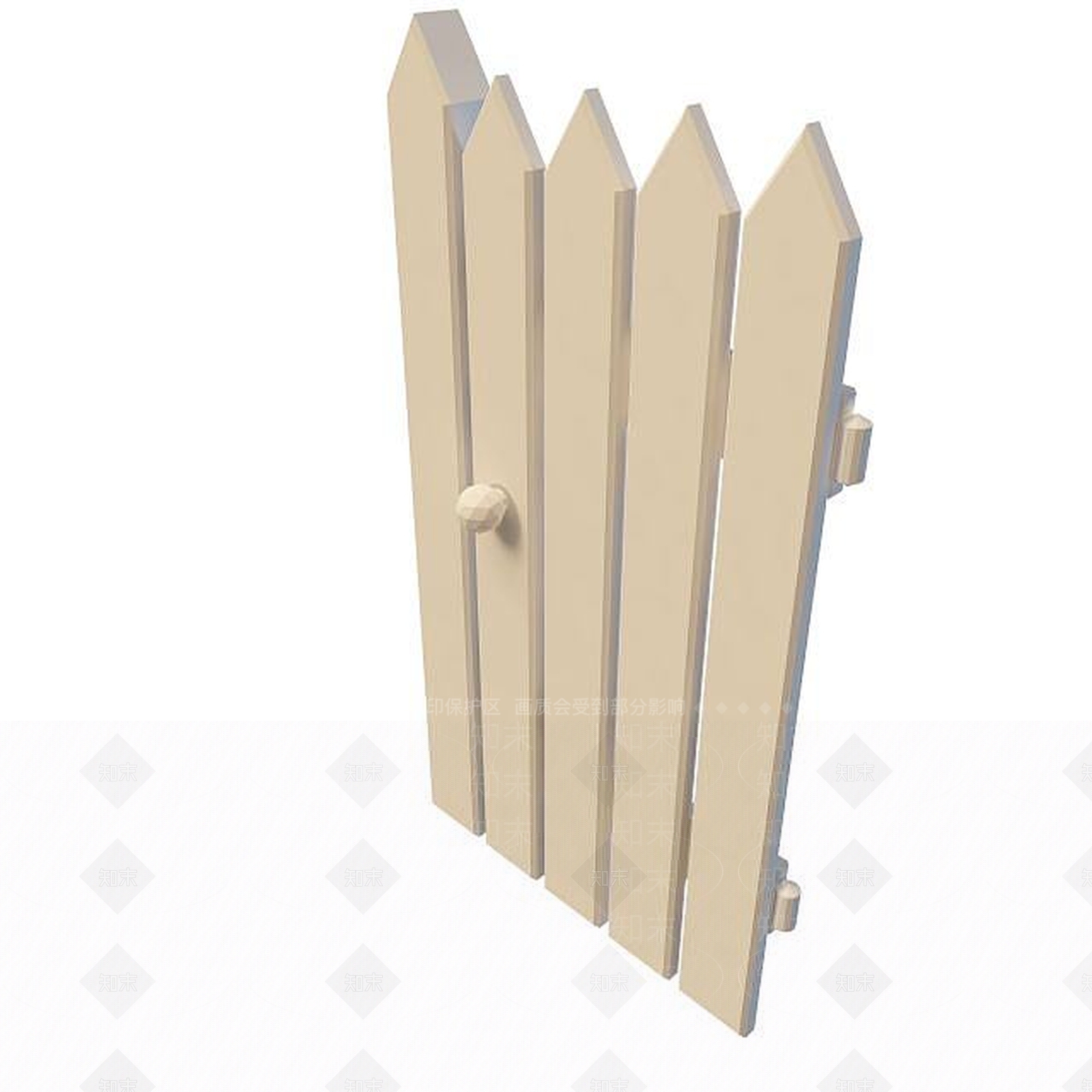 现代园林长椅3D模型下载【ID:1194772509】