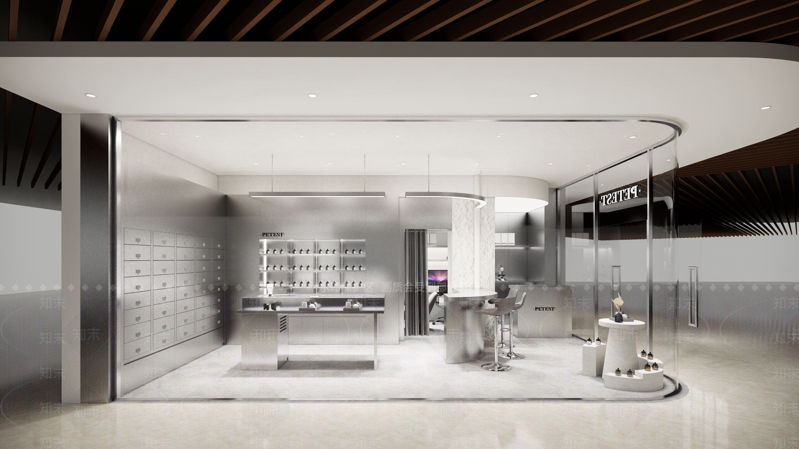 现代其他店铺SU模型下载【ID:1194773824】