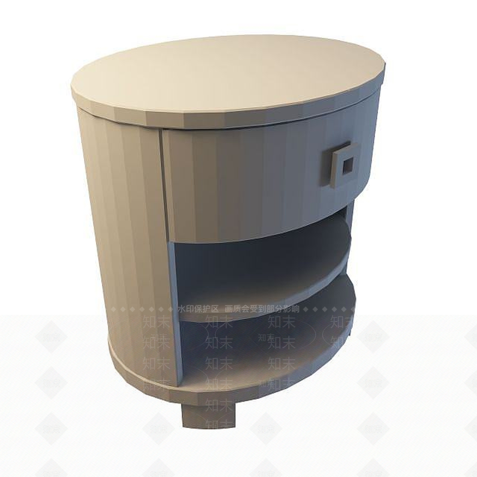 欧式古典欧式圆柜3D模型下载【ID:1194773678】