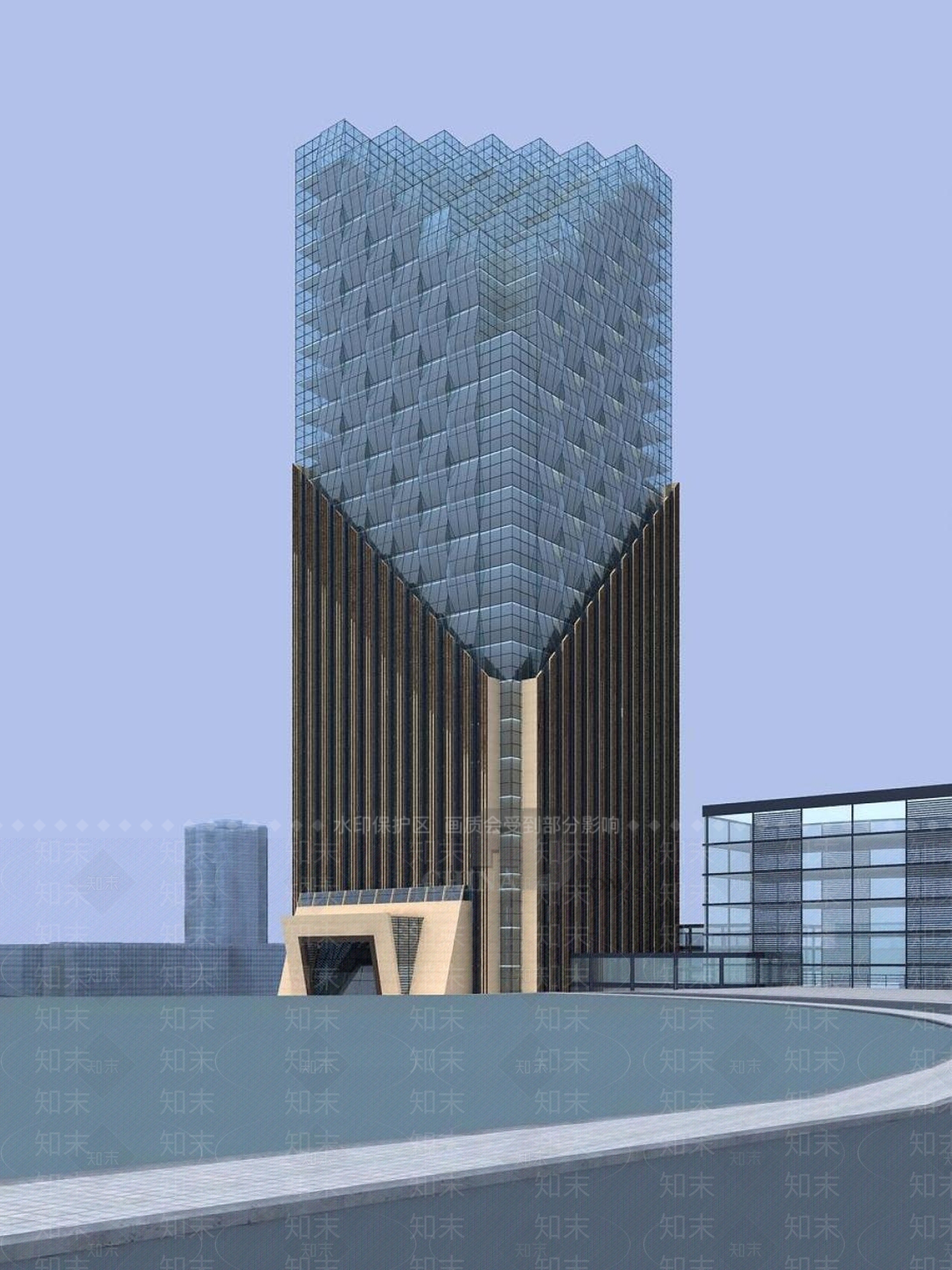 现代桥3D模型下载【ID:1194775550】