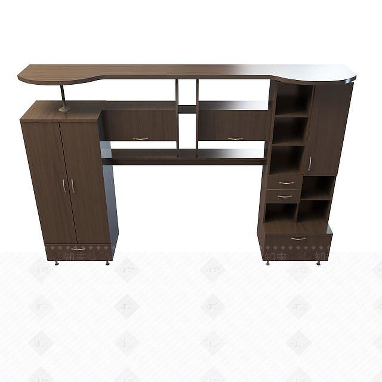 现代个性多功能衣柜3D模型下载【ID:1194776663】