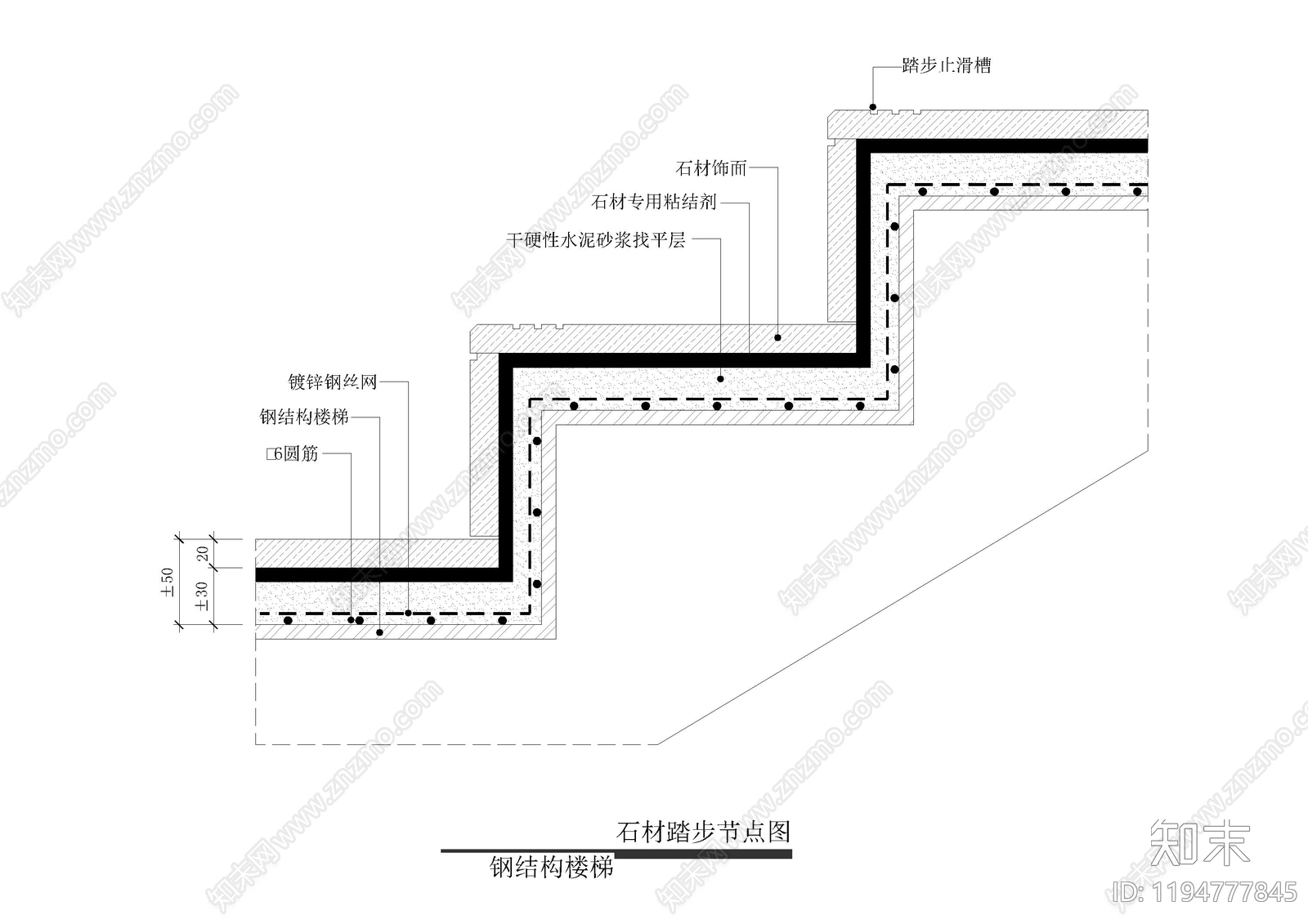 地台节点cad施工图下载【ID:1194777845】