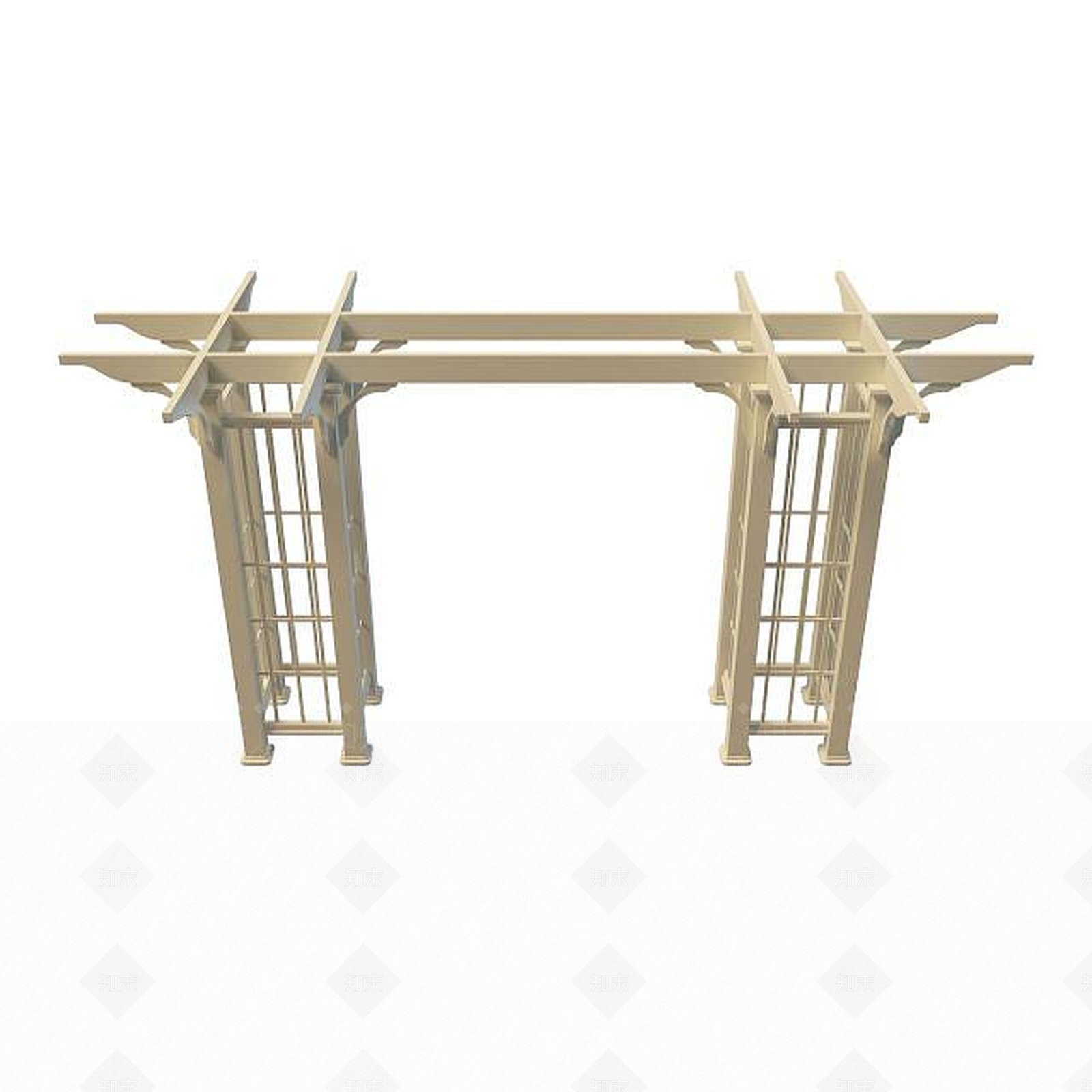 现代园林小品3D模型下载【ID:1194778503】