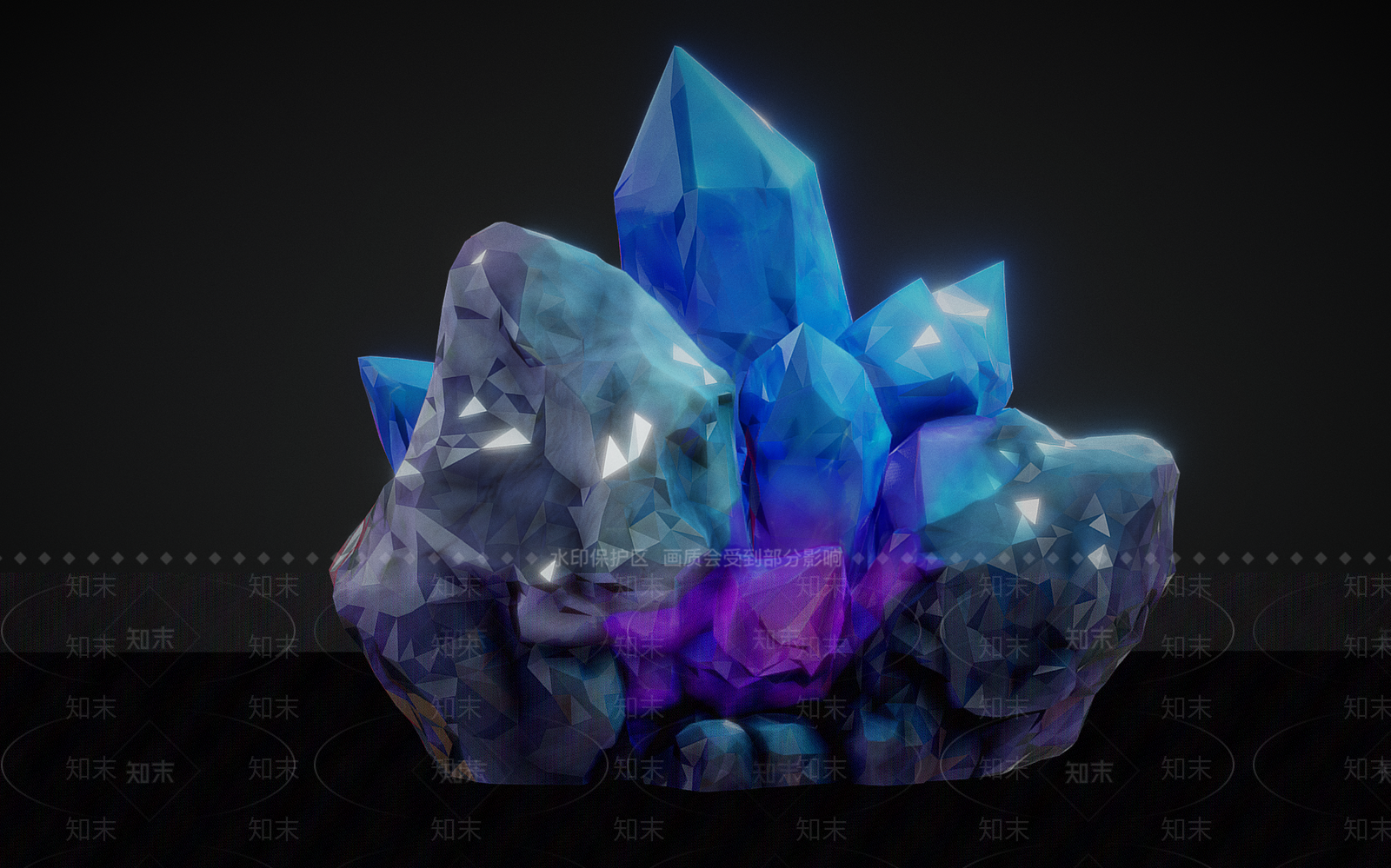 现代石头3D模型下载【ID:1194781037】