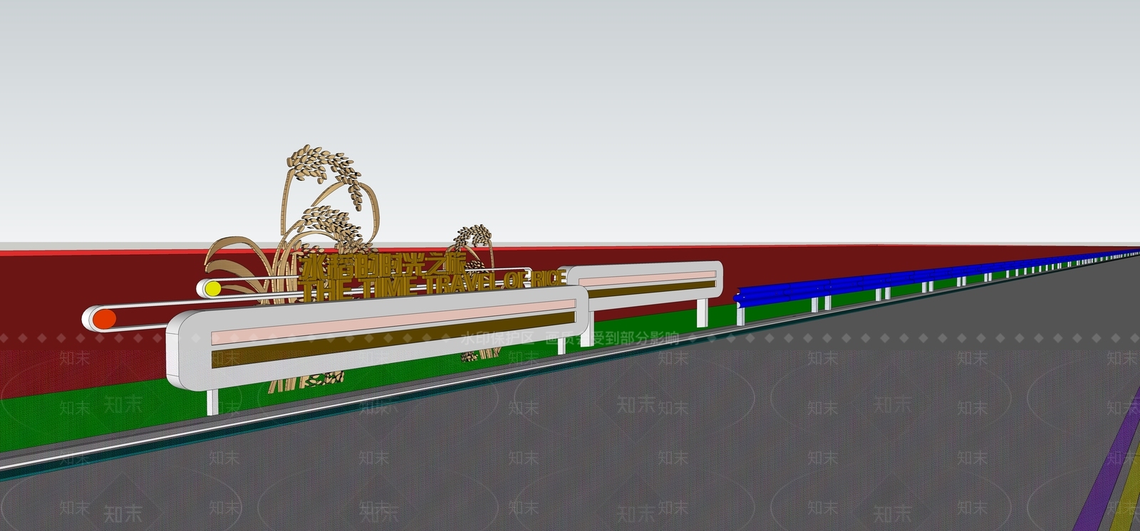中式复古其他小品SU模型下载【ID:1194781619】