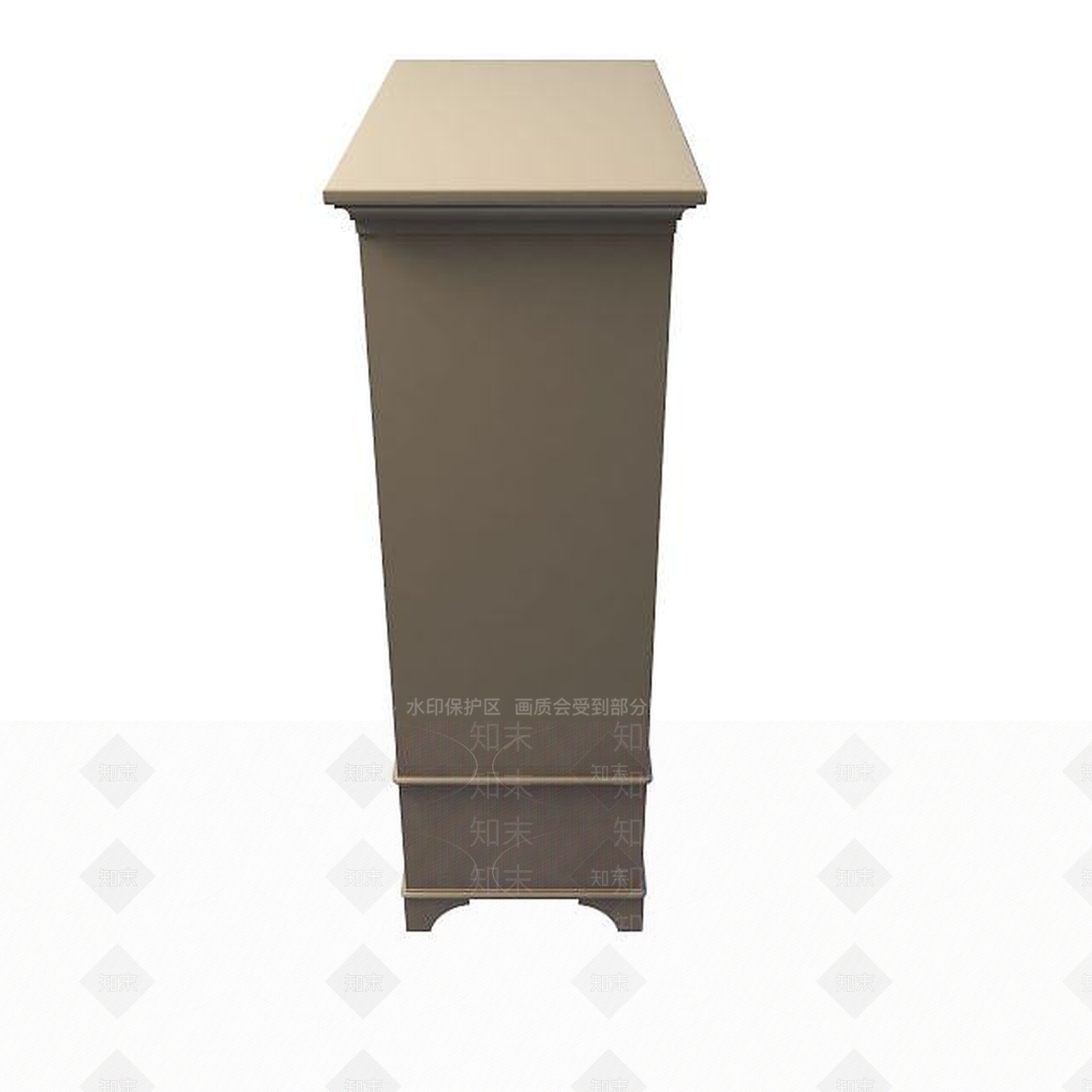 现代简约衣柜3D模型下载【ID:1194782113】