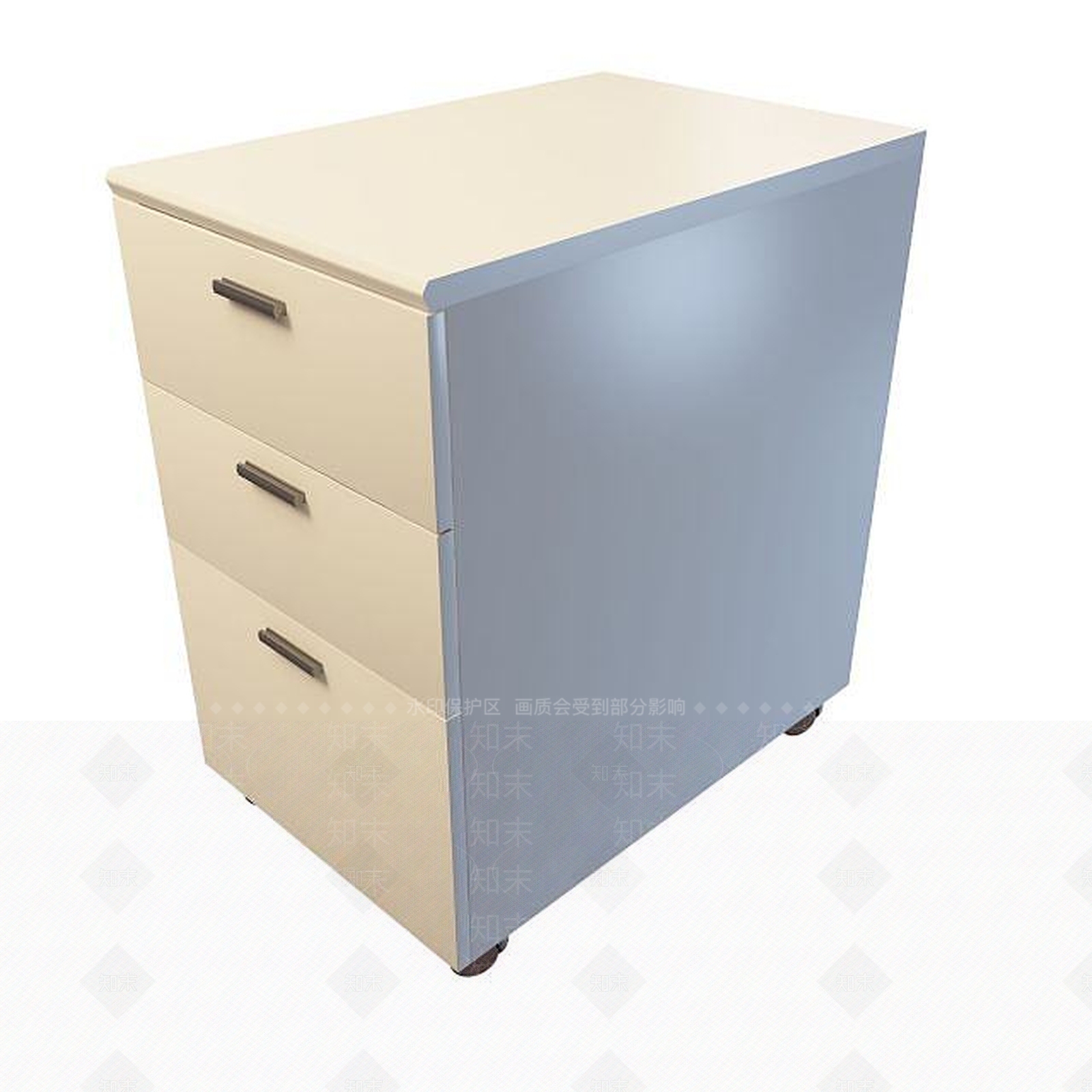 现代简约柜子3D模型下载【ID:1194783146】