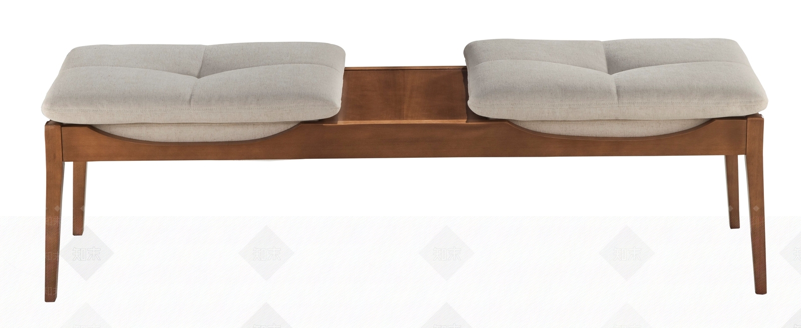 现代轻奢沙发凳SU模型下载【ID:1194783416】