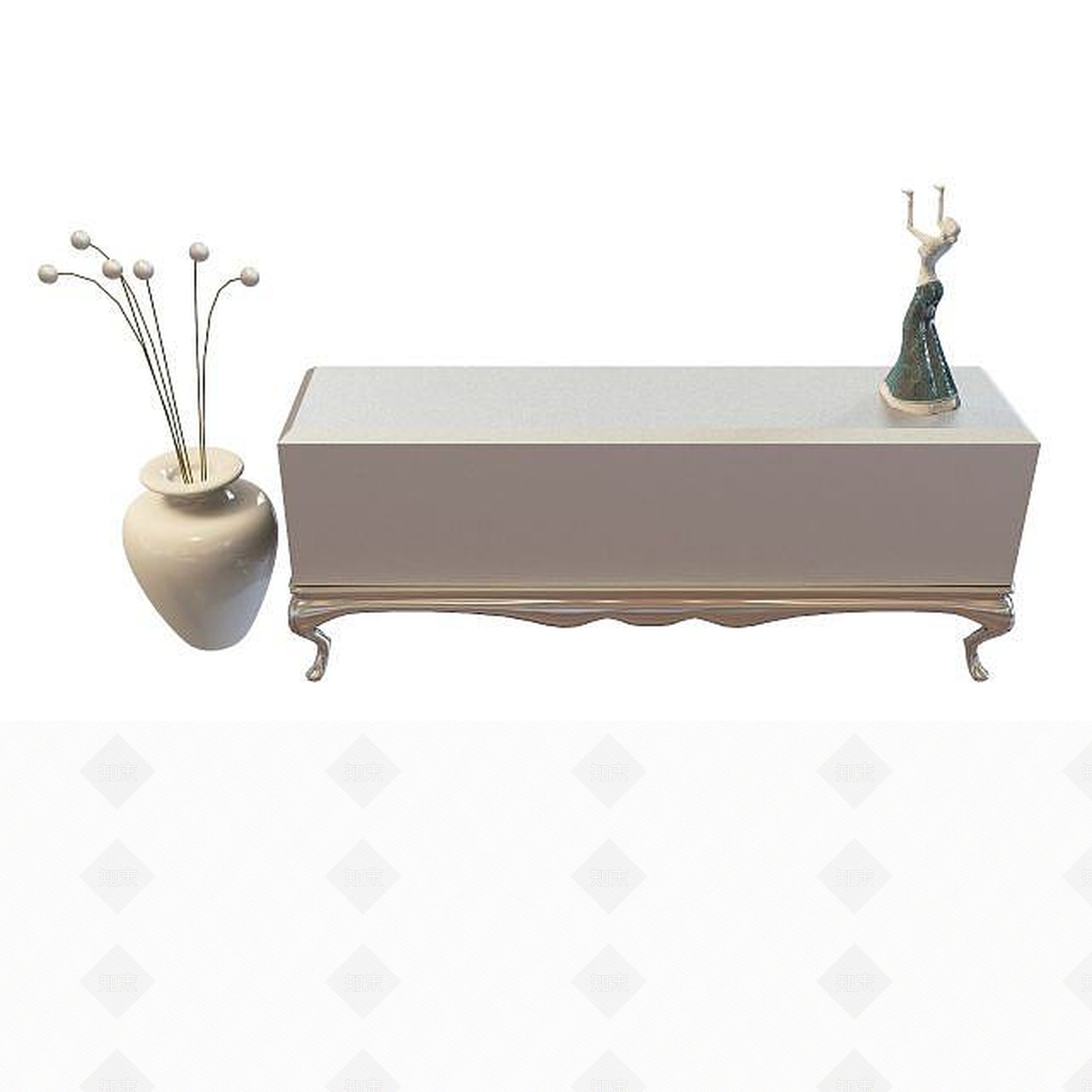 现代边柜3D模型下载【ID:1194784403】