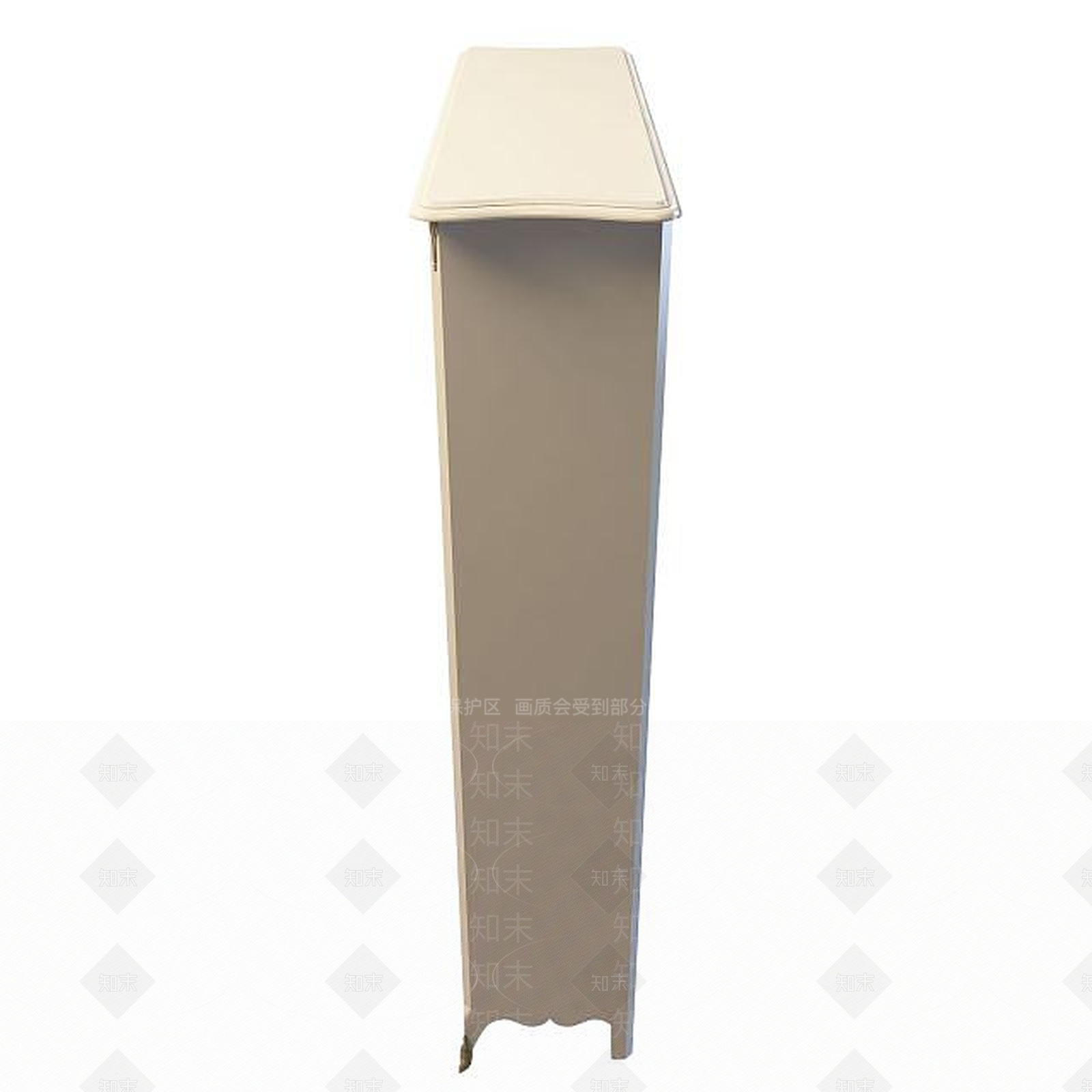 现代客厅书柜3D模型下载【ID:1194784557】