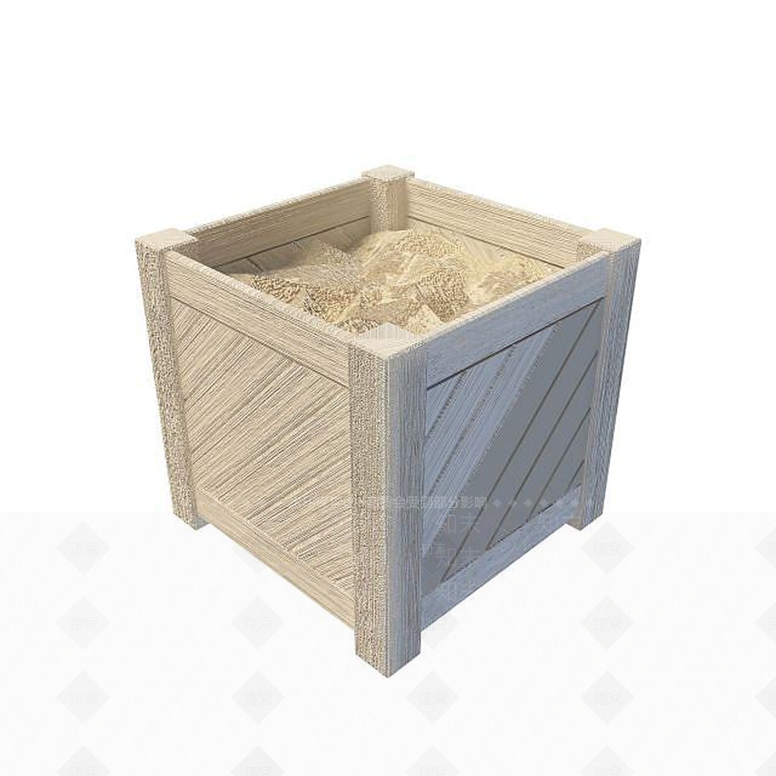 现代园林小品3D模型下载【ID:1194785006】