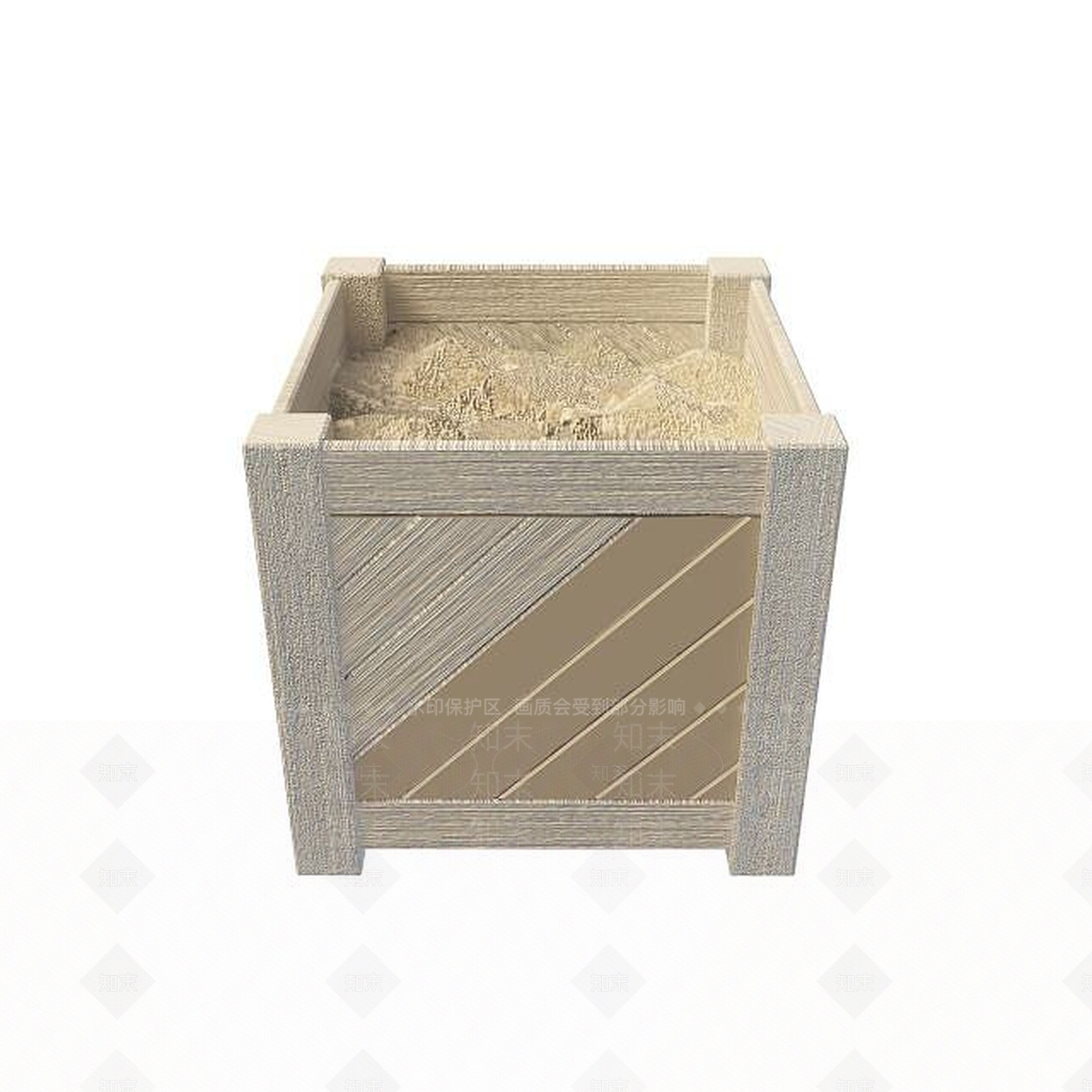 现代园林小品3D模型下载【ID:1194785006】
