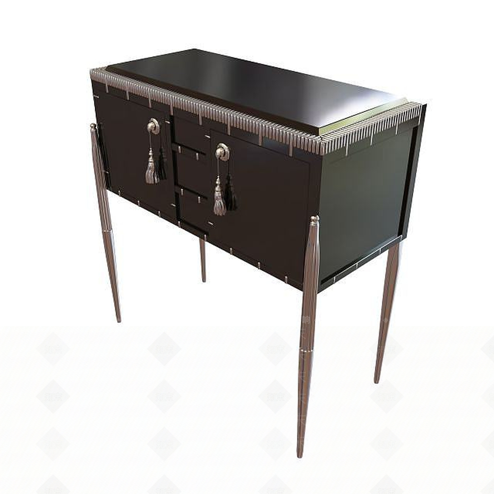 现代古典角柜3D模型下载【ID:1194785312】