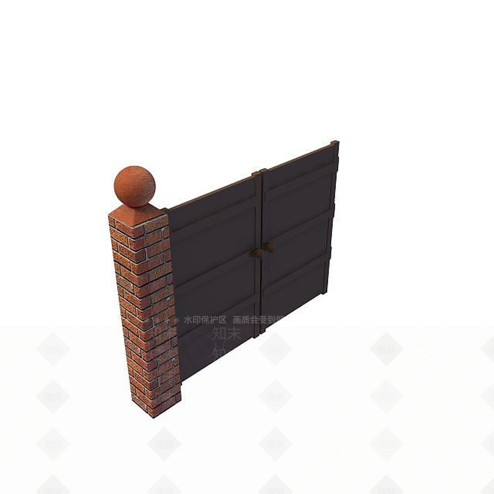 现代园林小品3D模型下载【ID:1194786459】