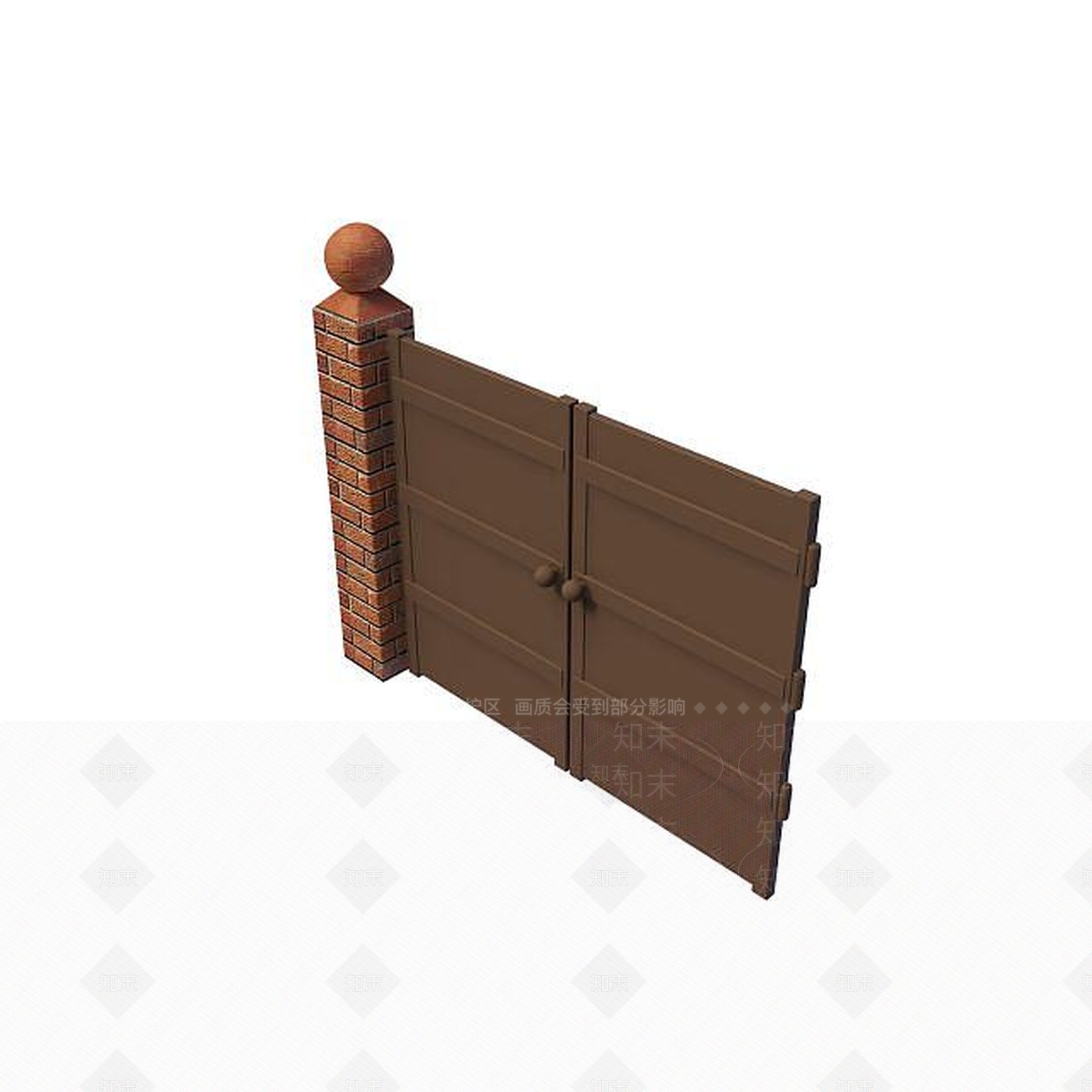 现代园林小品3D模型下载【ID:1194786459】