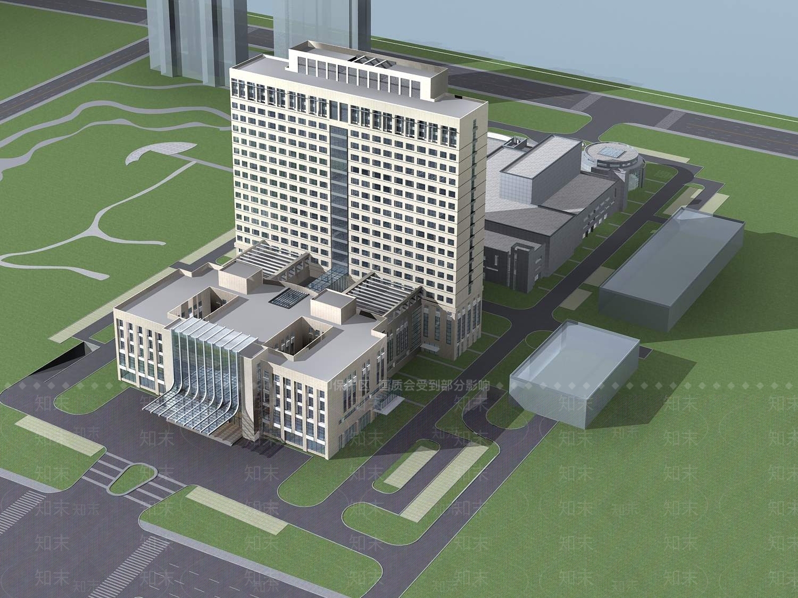 现代其他公共建筑3D模型下载【ID:1194795981】