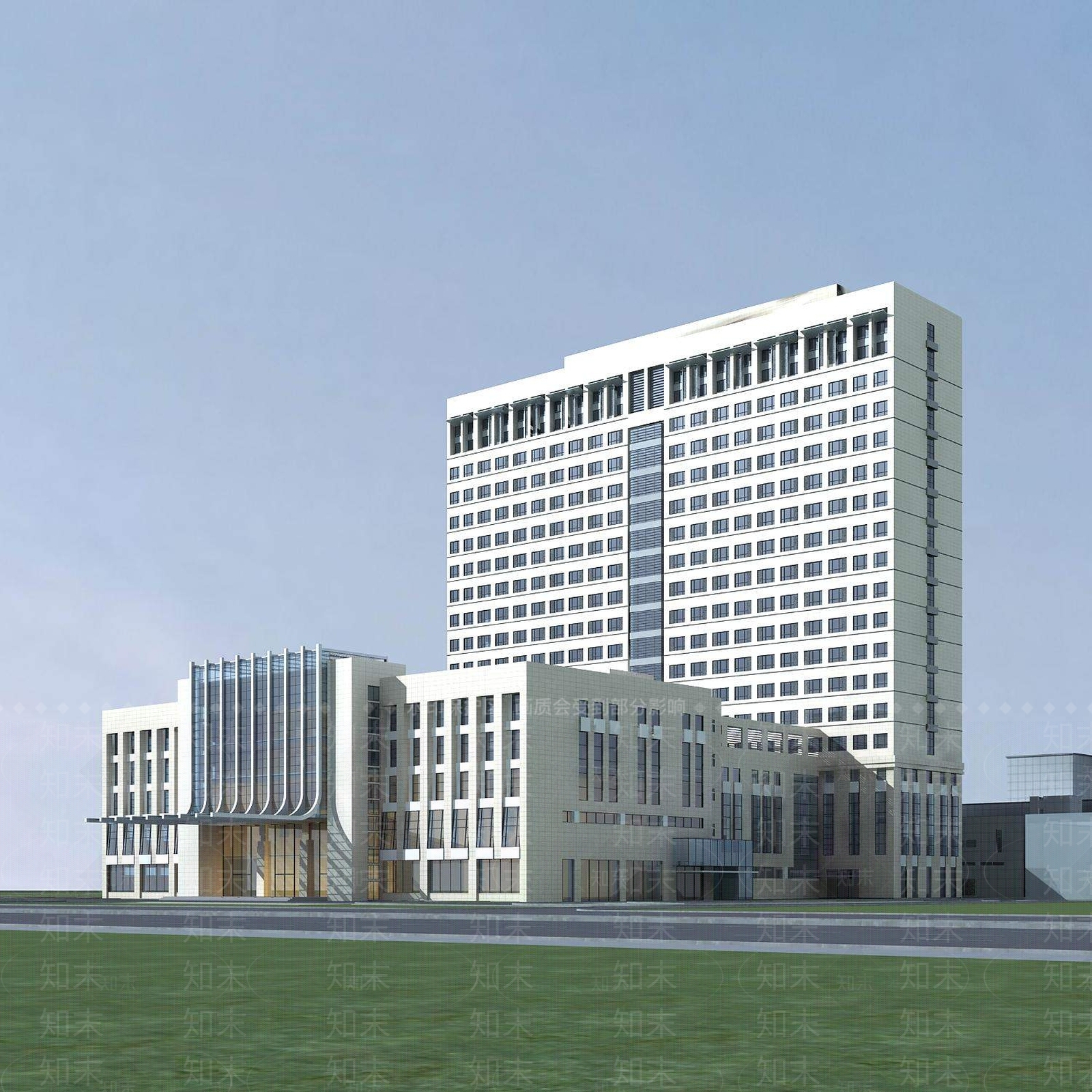 现代其他公共建筑3D模型下载【ID:1194795981】