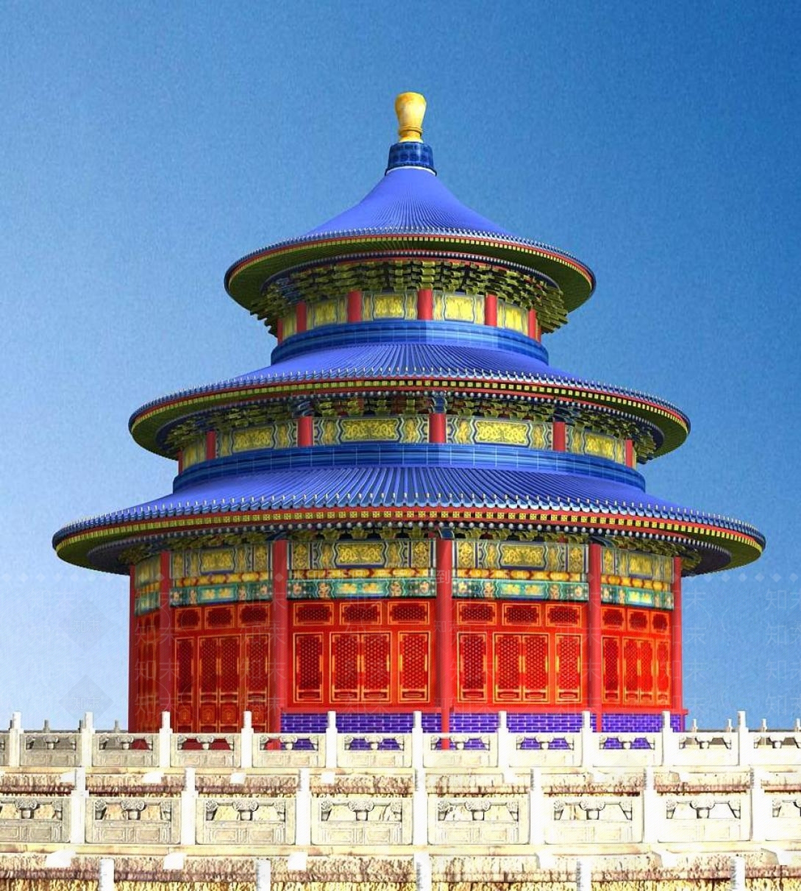 中式古建3D模型下载【ID:1194796554】