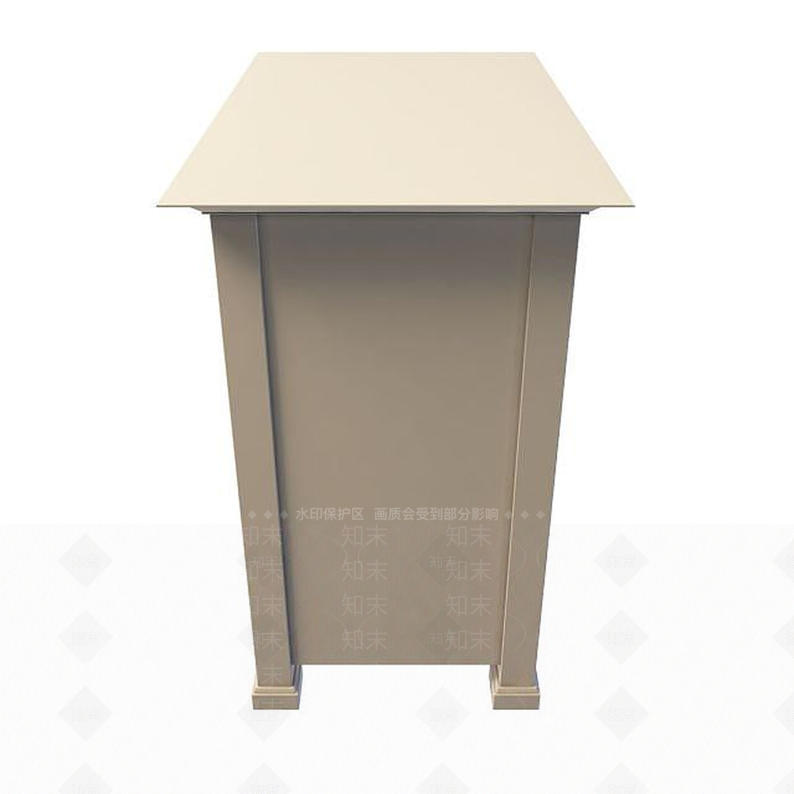 欧式古典欧式床头柜3D模型下载【ID:1194797515】