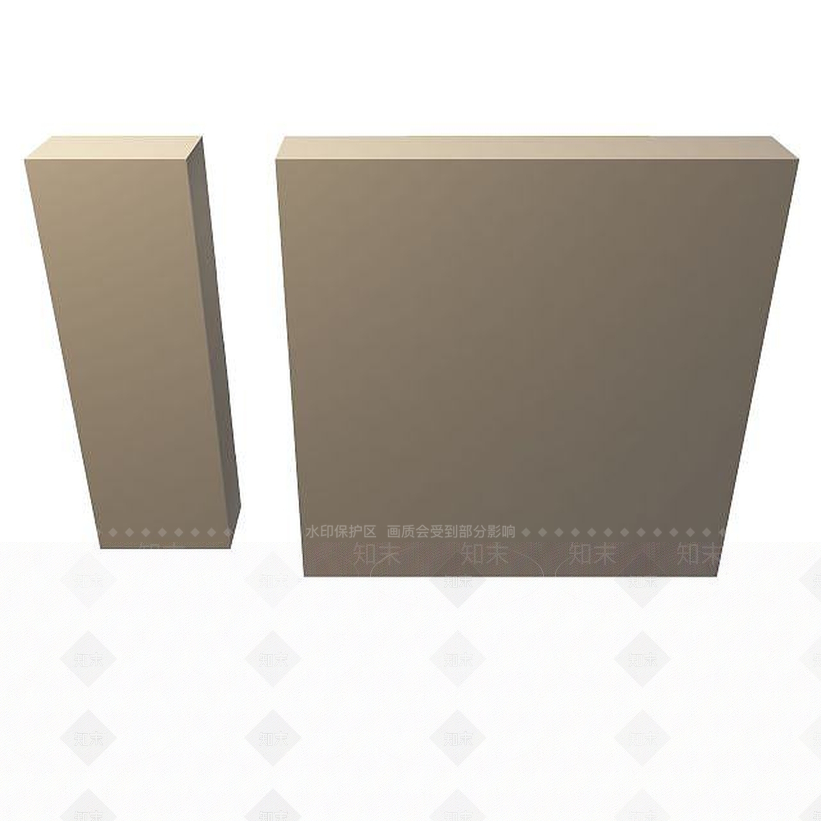 现代衣柜组合3D模型下载【ID:1194800198】