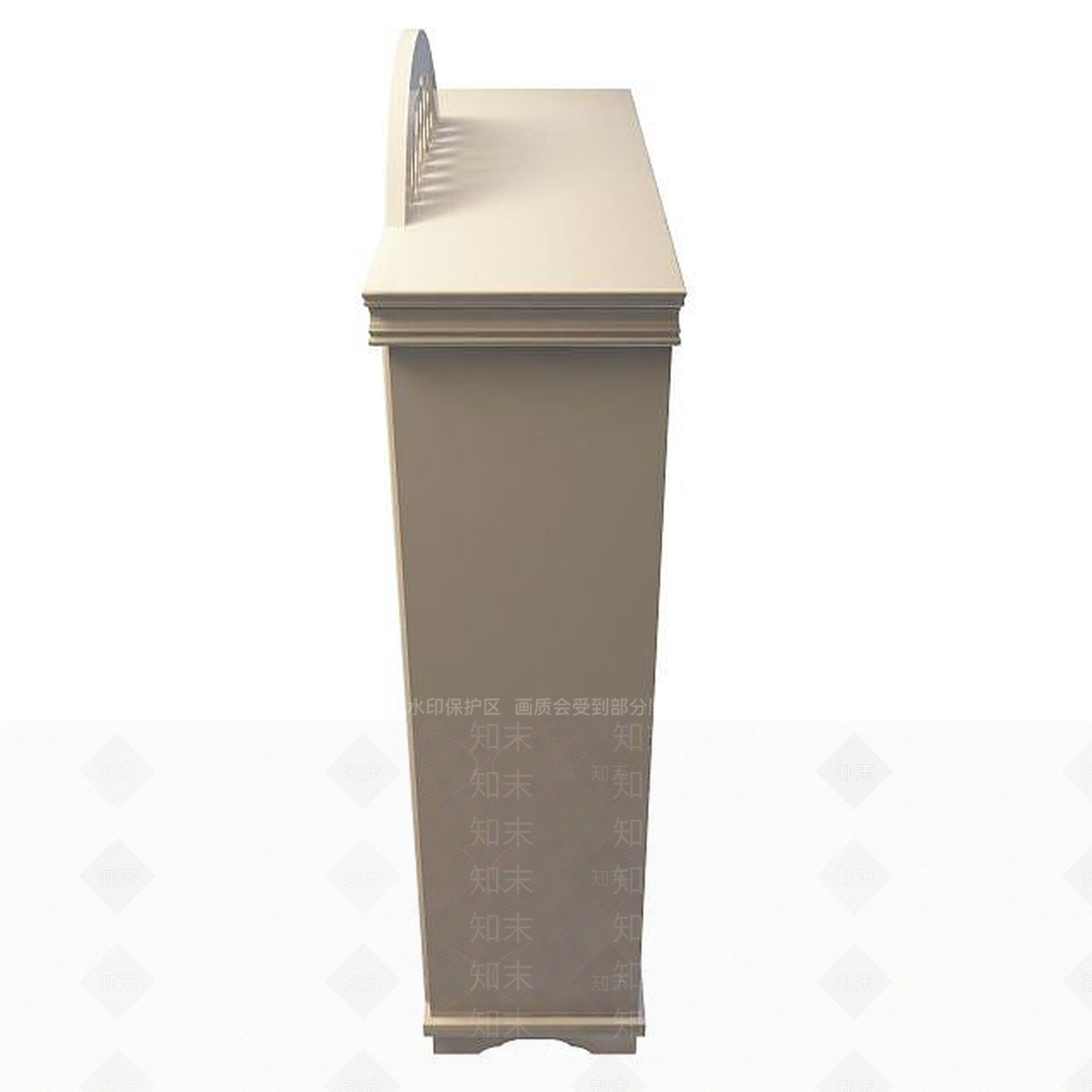 现代时尚衣柜3D模型下载【ID:1194800315】