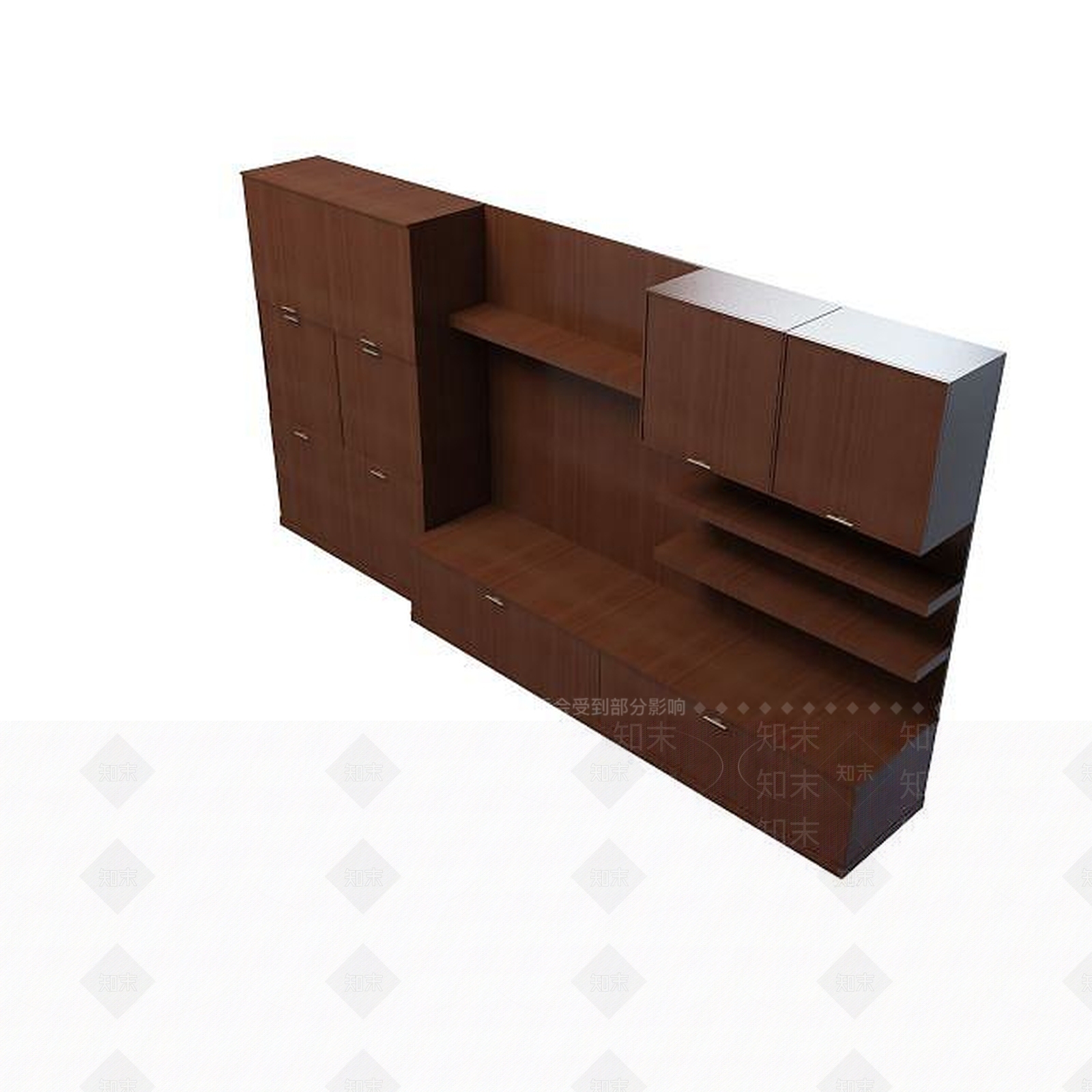 中式电视柜3D模型下载【ID:1194801725】
