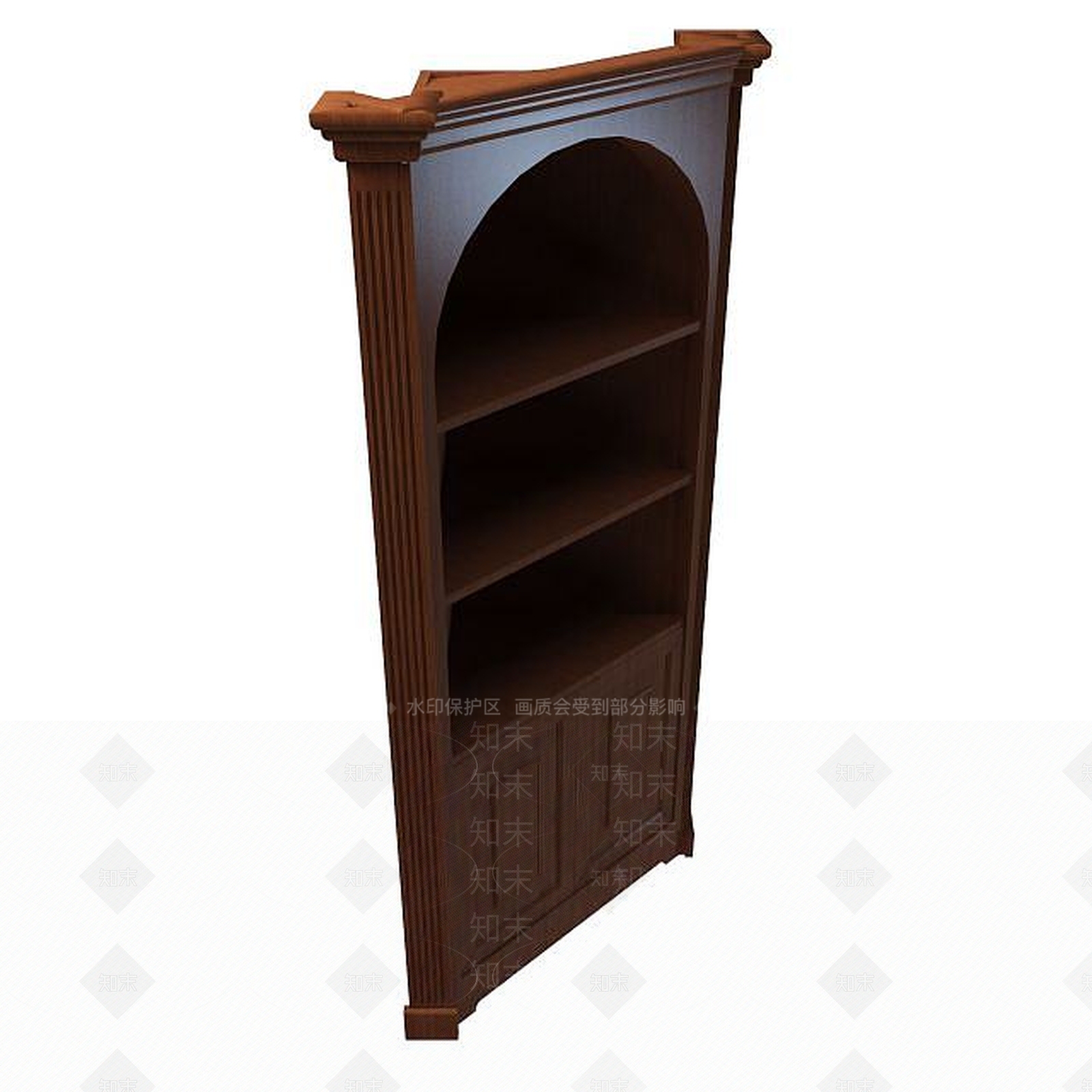 中式边柜3D模型下载【ID:1194801837】