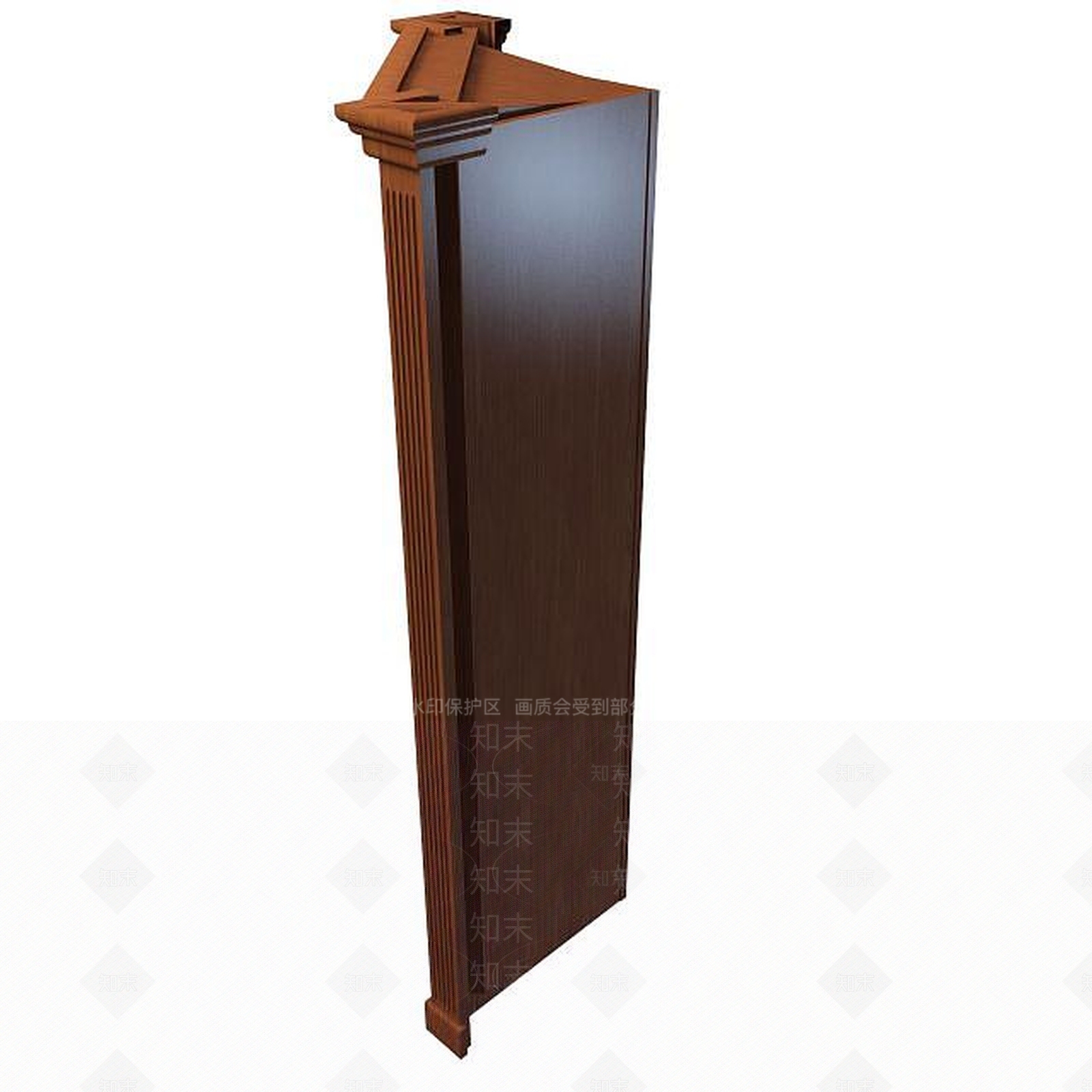 中式边柜3D模型下载【ID:1194801837】