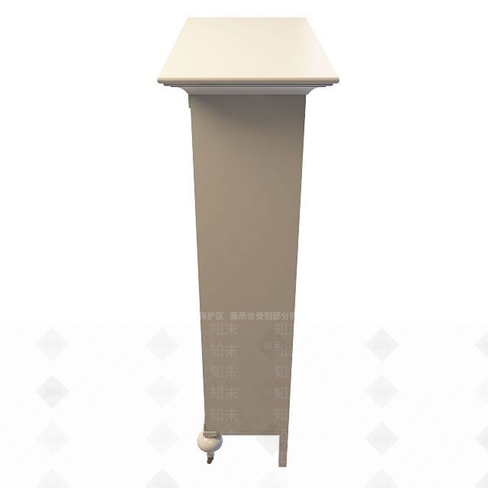 现代办公边柜3D模型下载【ID:1194806364】