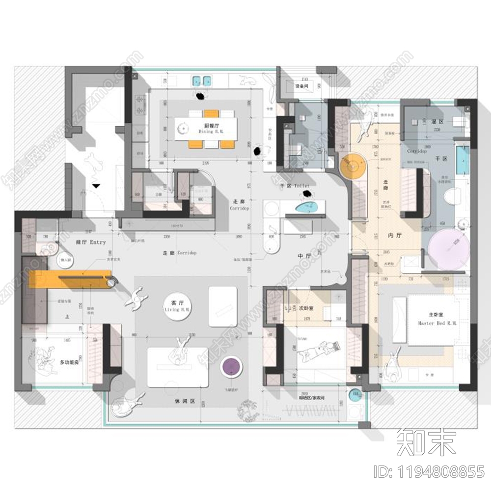 大平层施工图下载【ID:1194808855】