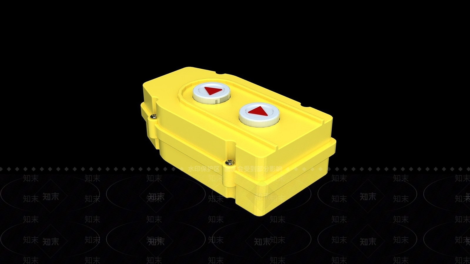 现代遥控器3D模型下载【ID:1194808958】