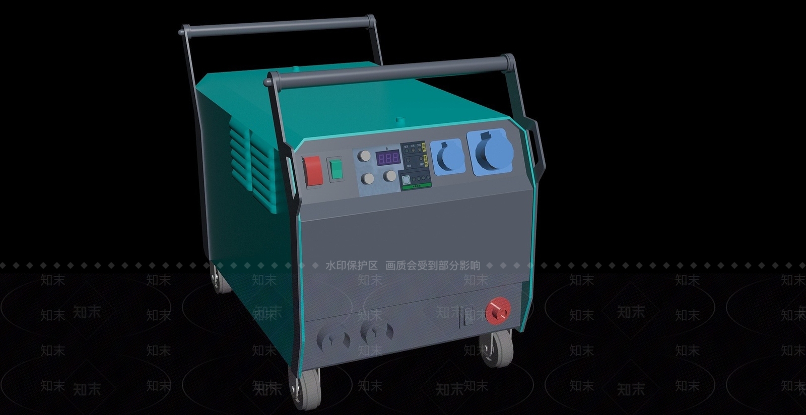 现代应急电源3D模型下载【ID:1194809269】