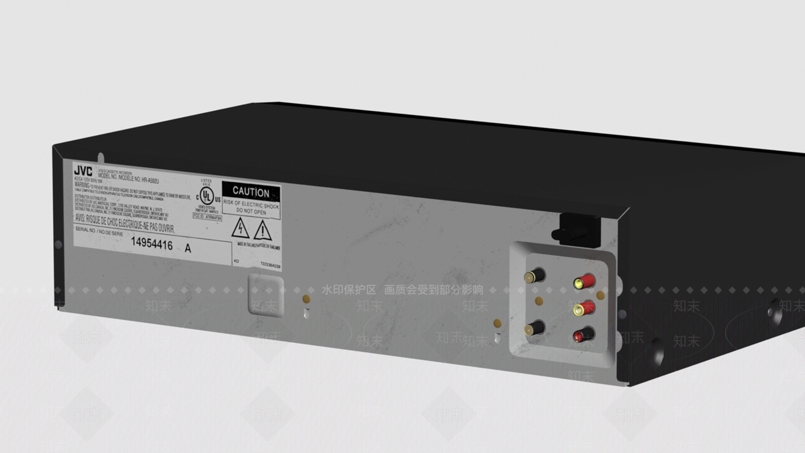 现代录像机播放器3D模型下载【ID:1194809737】